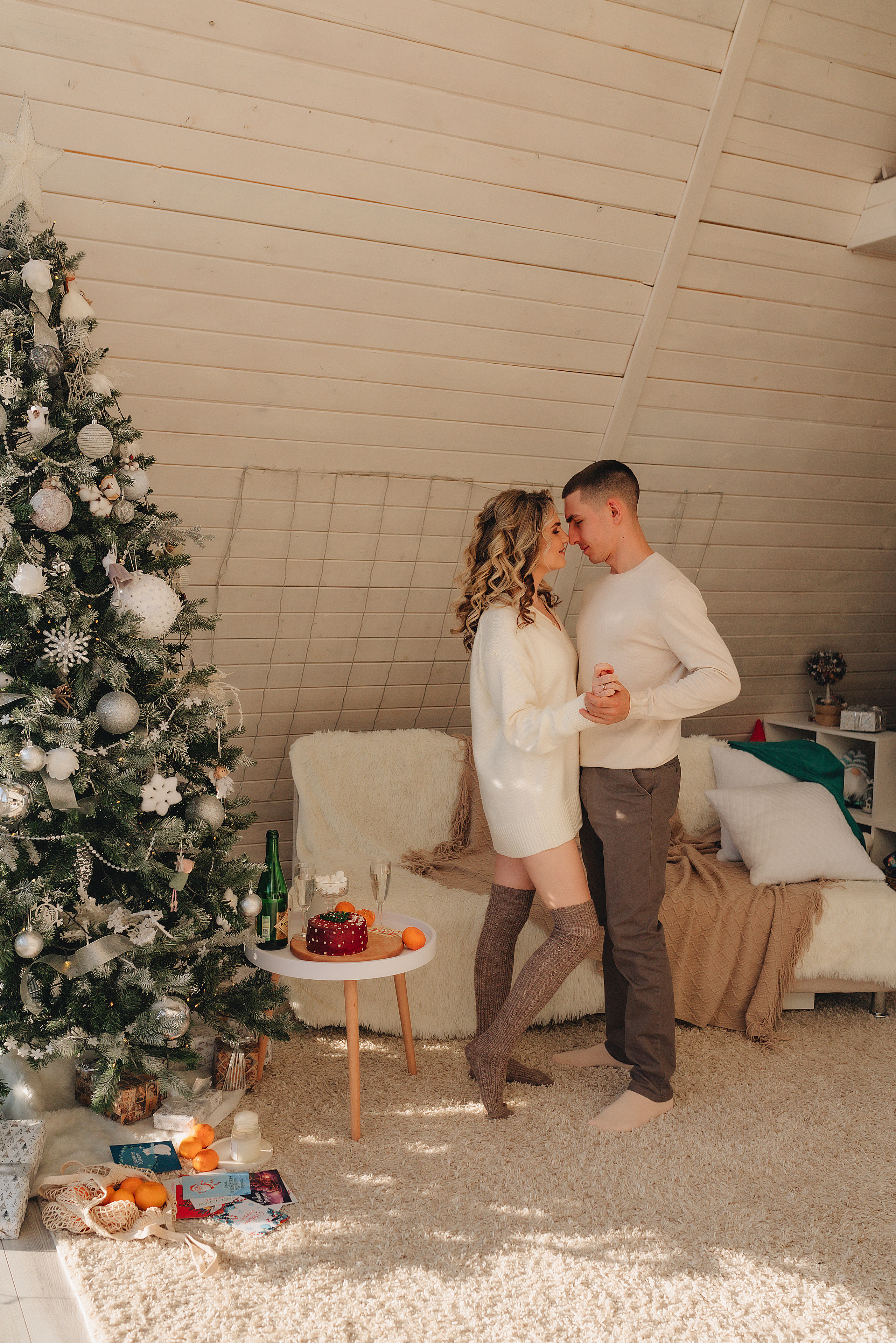 Кристина и Вадим | Новогодний фотодень. Фотограф Карина Шмулёва. Воронеж и область