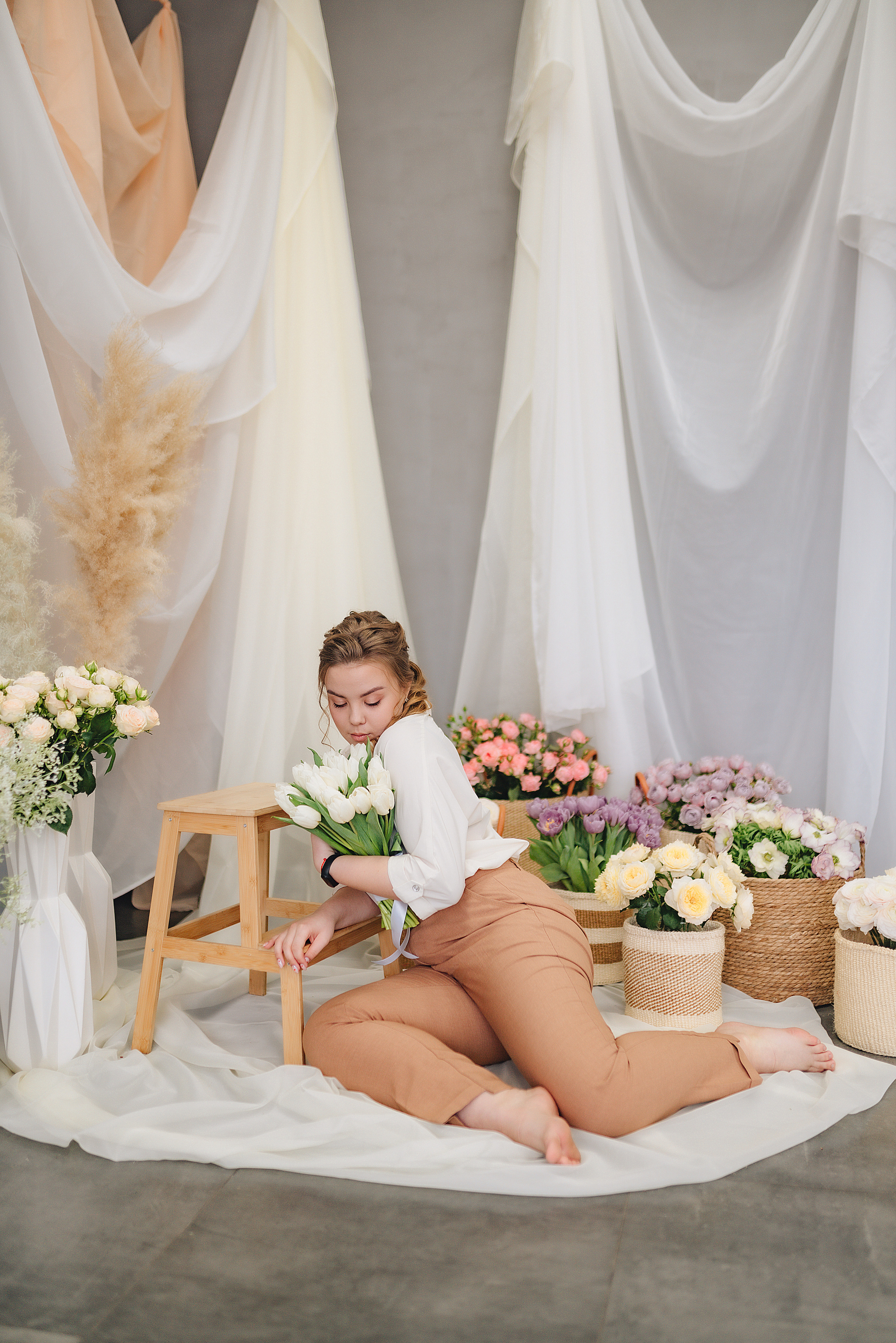 Елизавета | Фотодень с цветами. Фотограф Карина Шмулёва. Воронеж и область