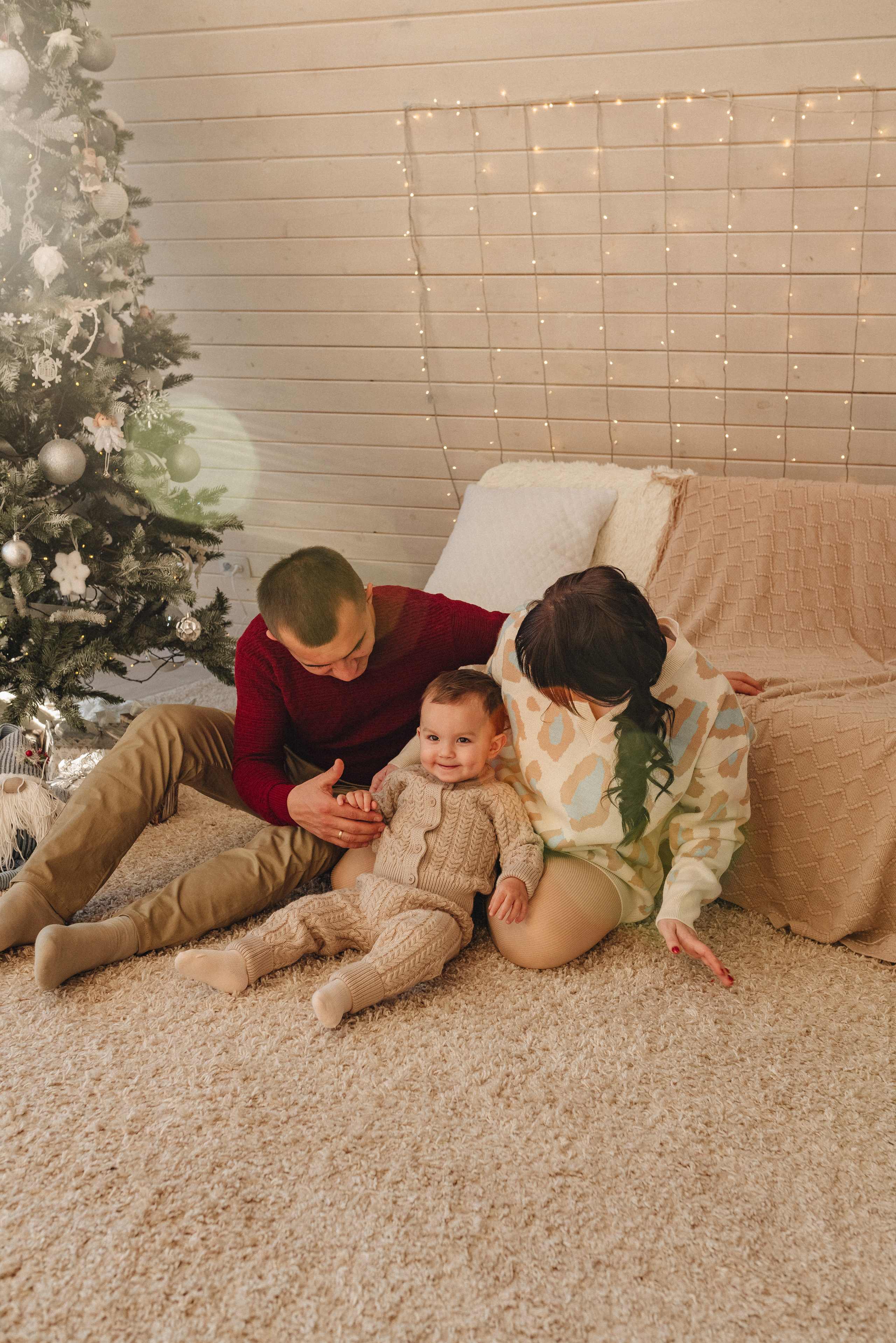 Семья Соколовых | Новогодний фотодень. Фотограф Карина Шмулёва. Воронеж и область