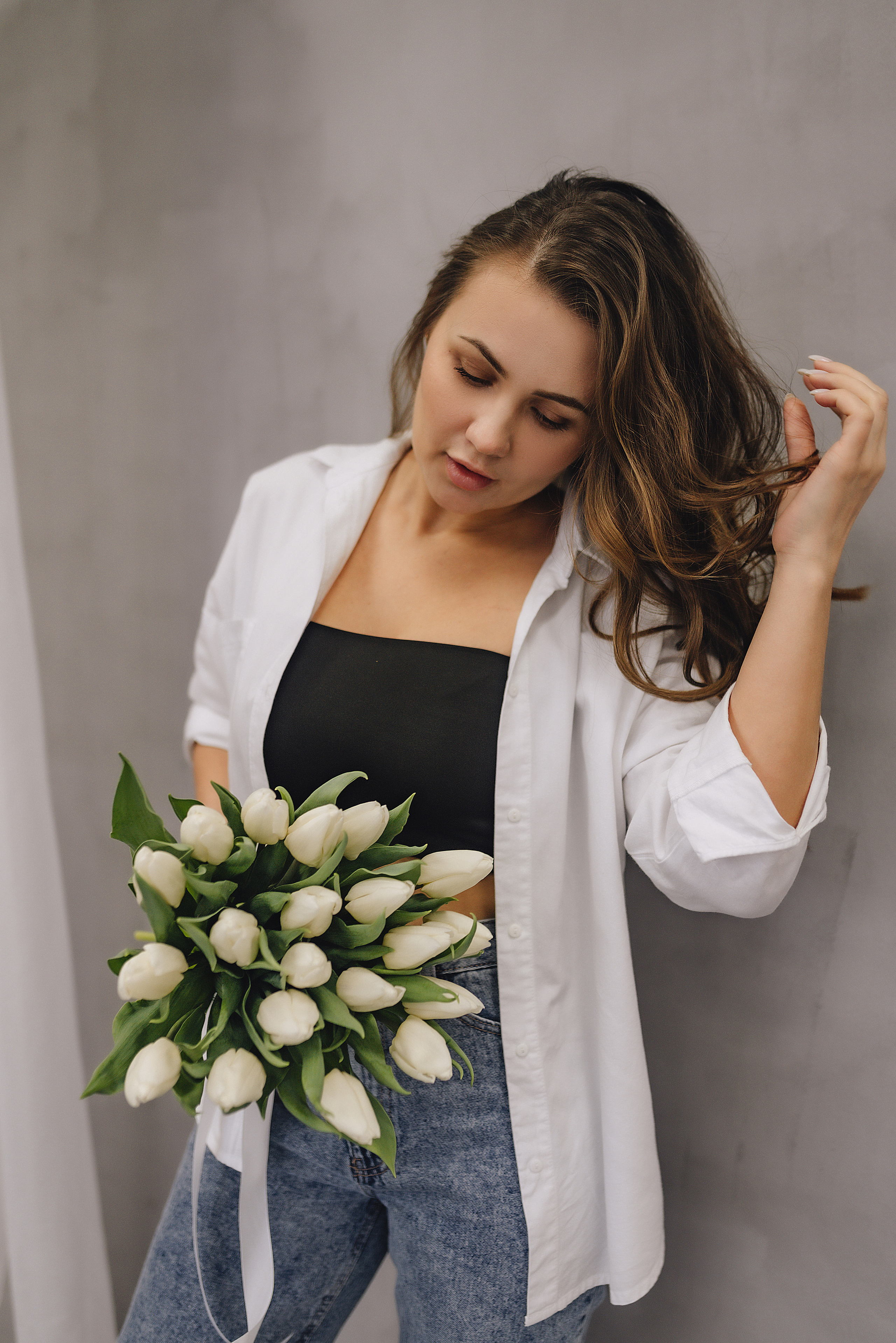 Анна | Фотодень с цветами. Фотограф Карина Шмулёва. Воронеж и область