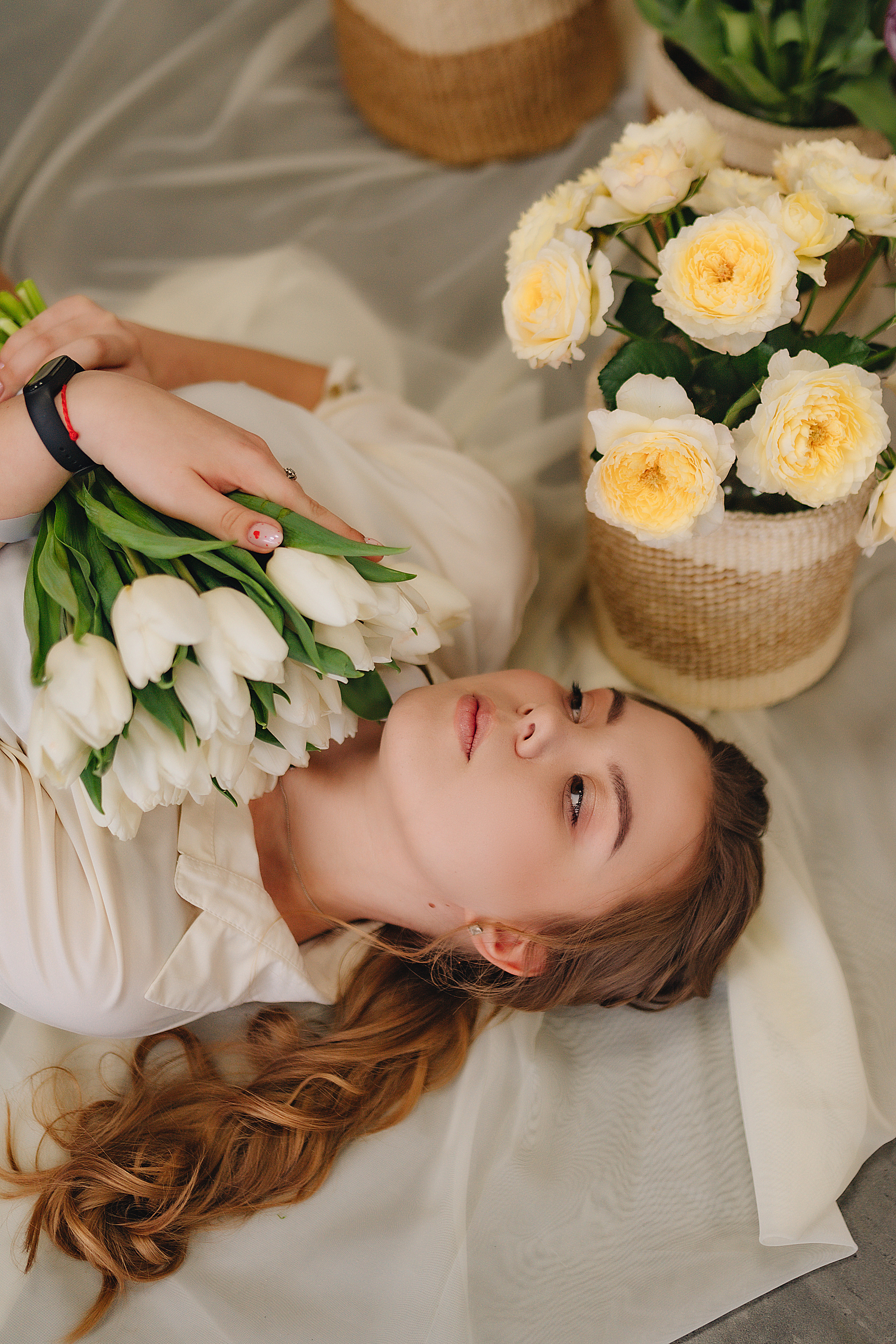 Елизавета | Фотодень с цветами. Фотограф Карина Шмулёва. Воронеж и область