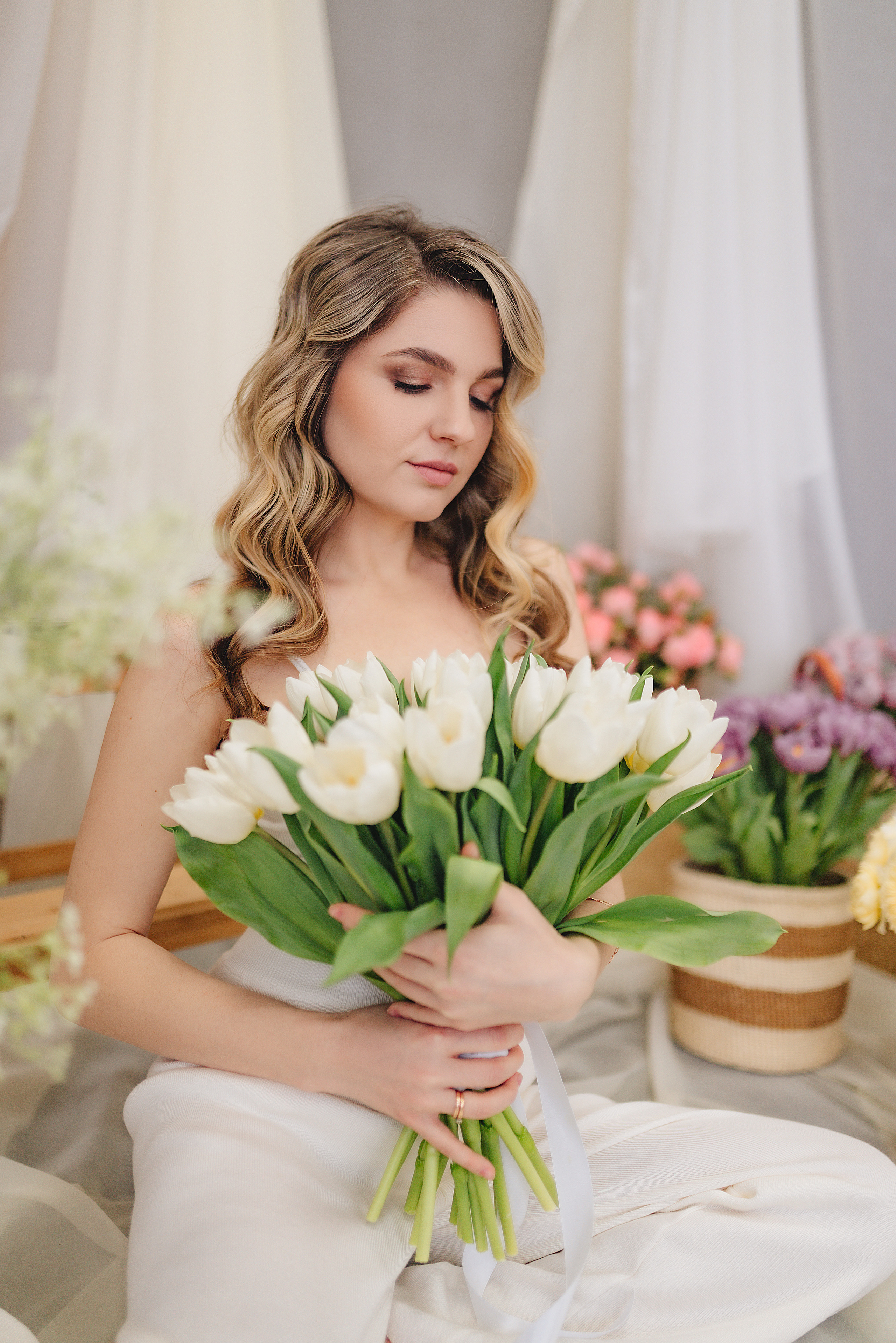 Кристина | Фотодень с цветами. Фотограф Карина Шмулёва. Воронеж и область