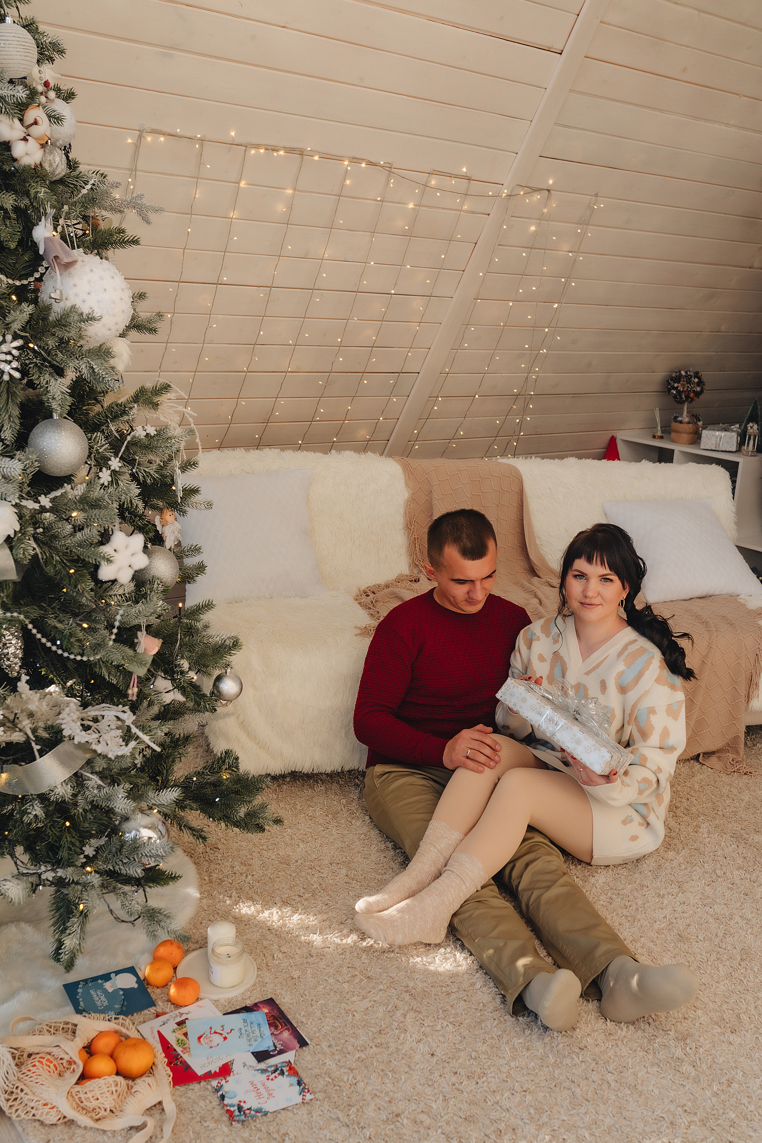 Семья Соколовых | Новогодний фотодень. Фотограф Карина Шмулёва. Воронеж и область