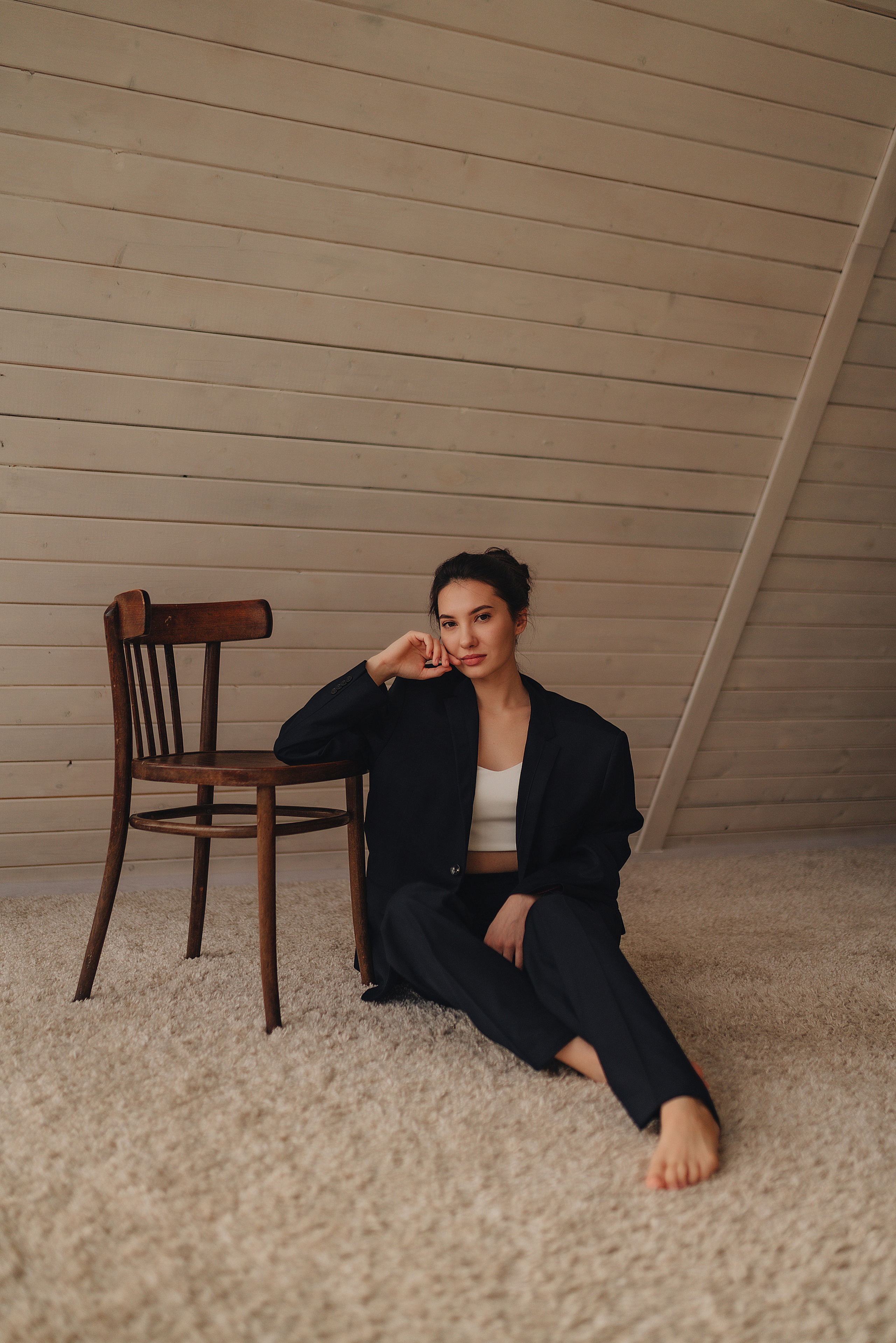 Анна | Съёмка в стиле минимализм. Фотограф Карина Шмулёва. Воронеж и область