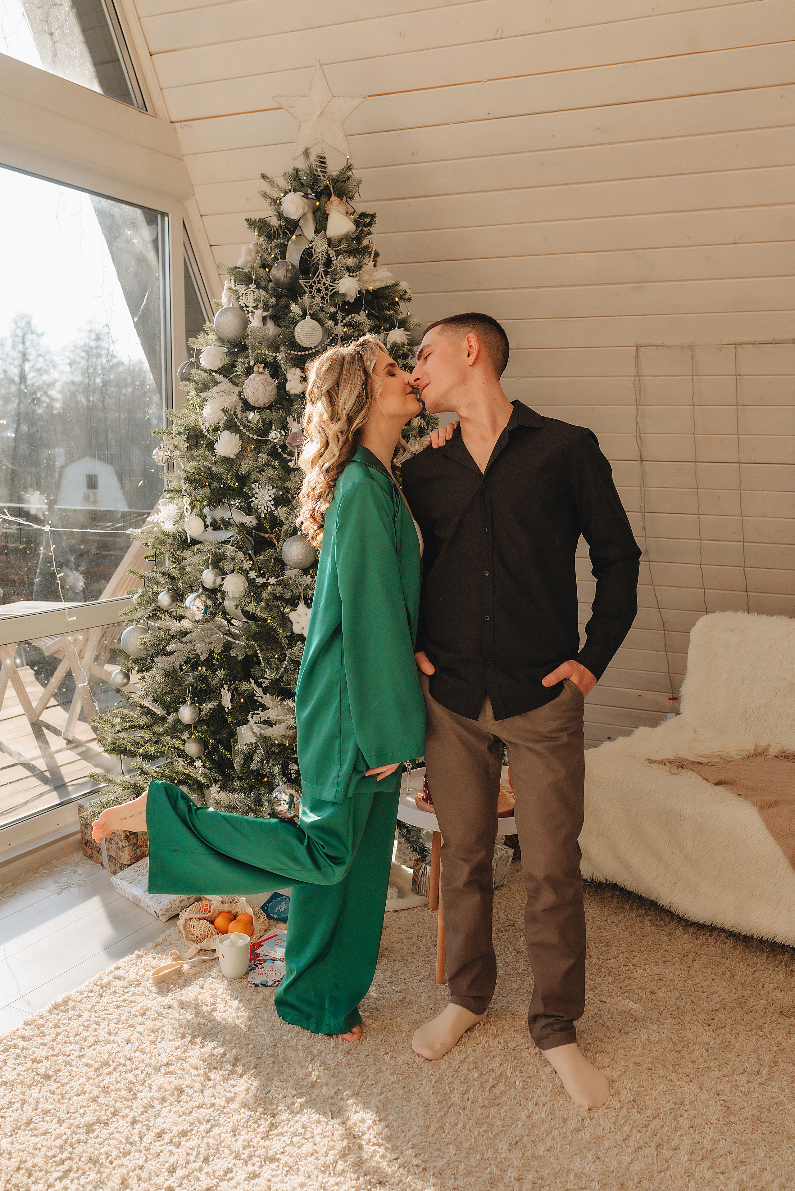 Кристина и Вадим | Новогодний фотодень. Фотограф Карина Шмулёва. Воронеж и область