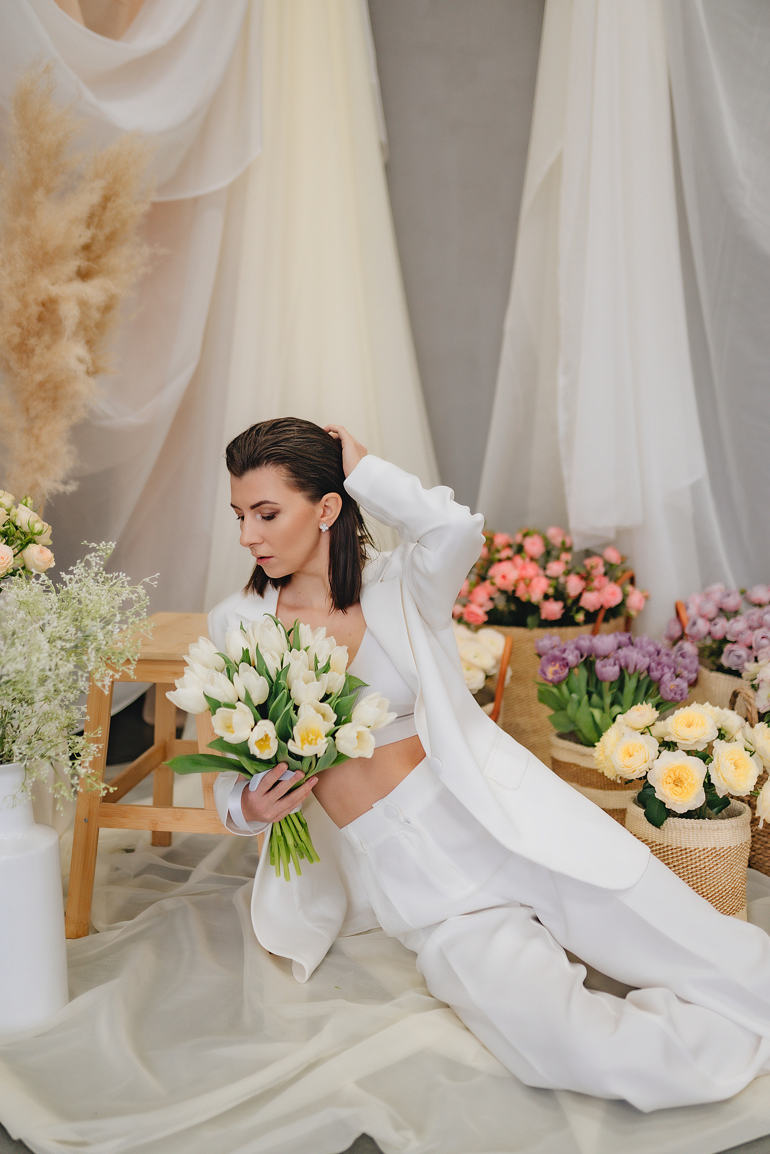 Олеся | Фотодень с цветами. Фотограф Карина Шмулёва. Воронеж и область