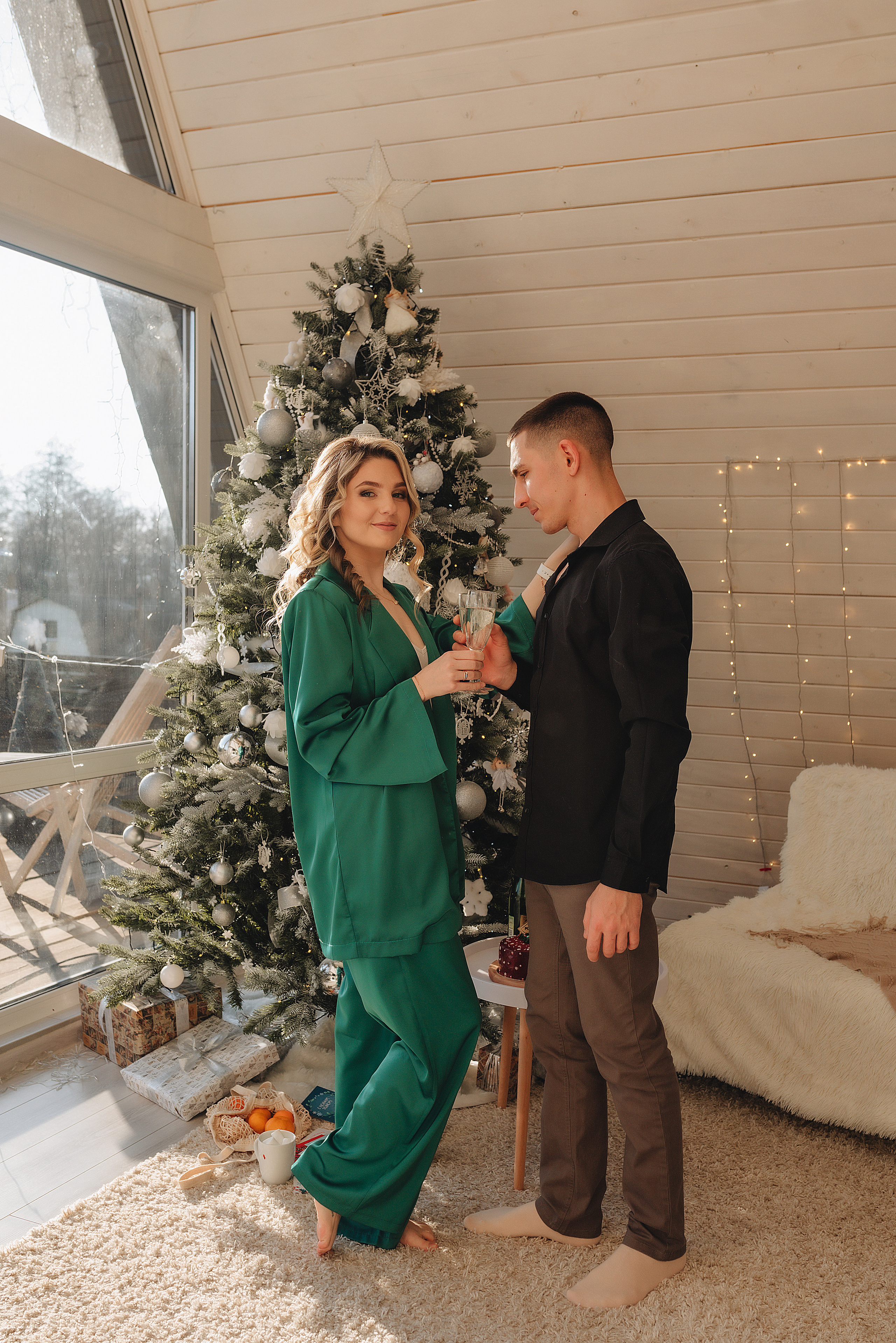 Кристина и Вадим | Новогодний фотодень. Фотограф Карина Шмулёва. Воронеж и область