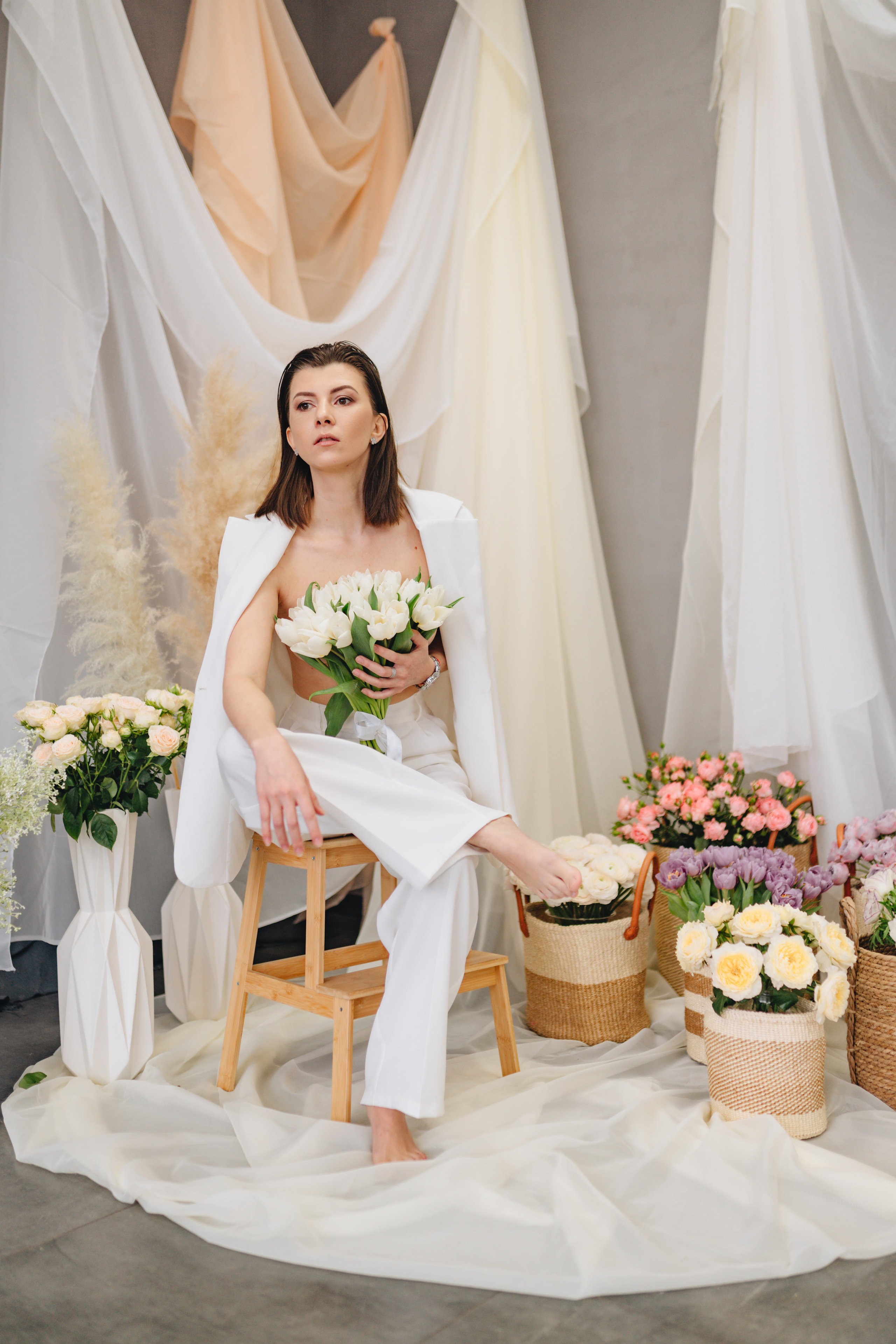 Олеся | Фотодень с цветами. Фотограф Карина Шмулёва. Воронеж и область