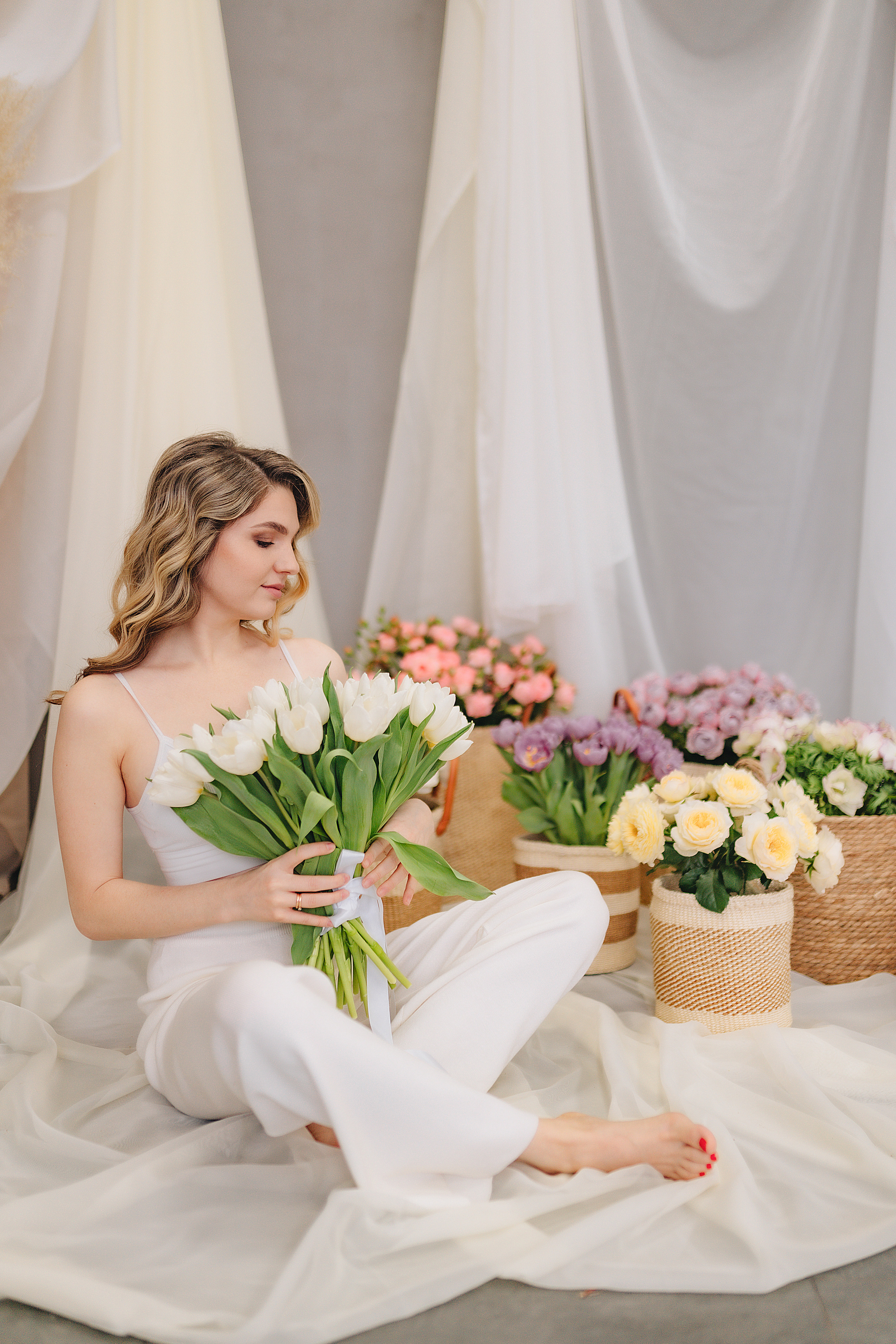 Кристина | Фотодень с цветами. Фотограф Карина Шмулёва. Воронеж и область