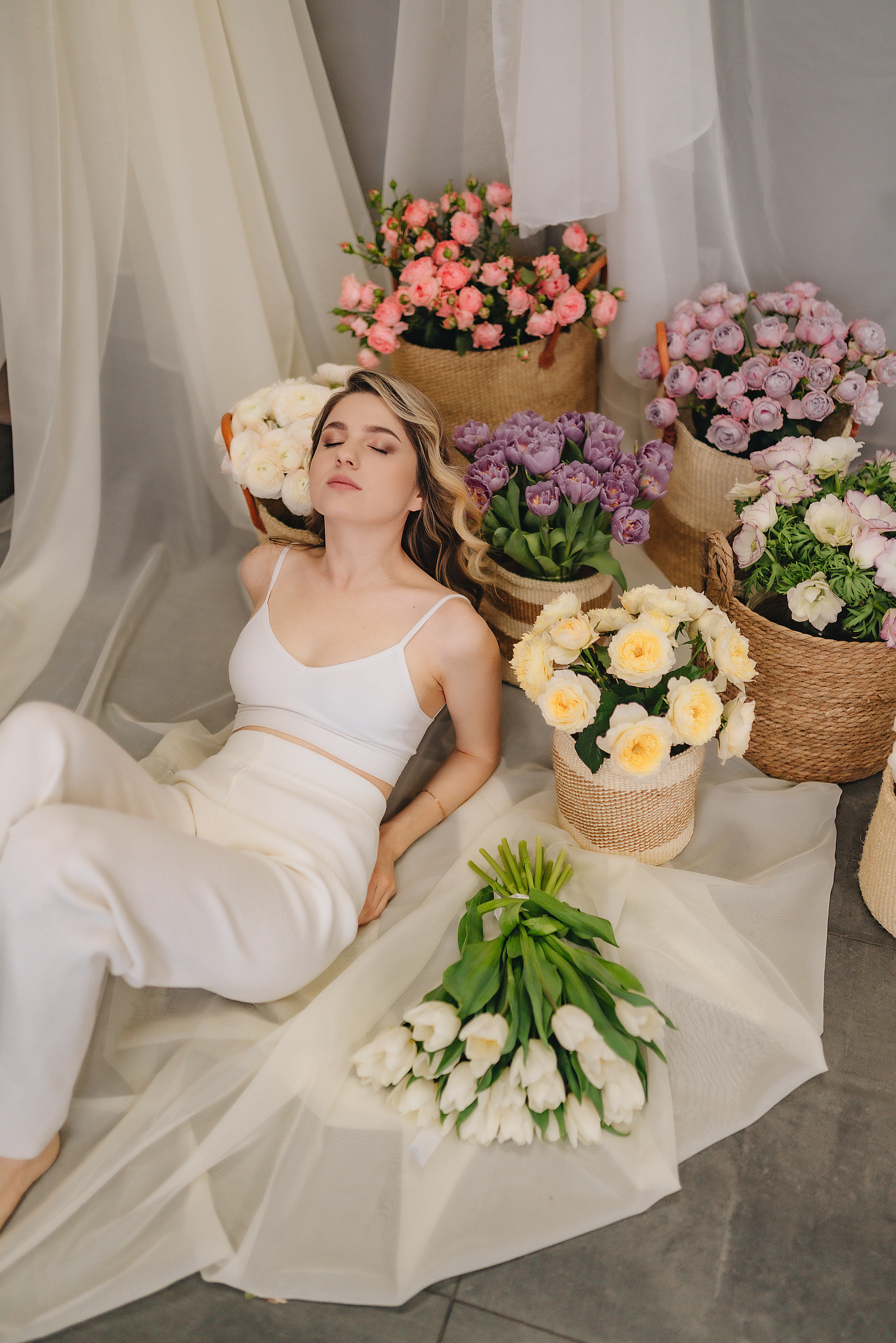 Кристина | Фотодень с цветами. Фотограф Карина Шмулёва. Воронеж и область