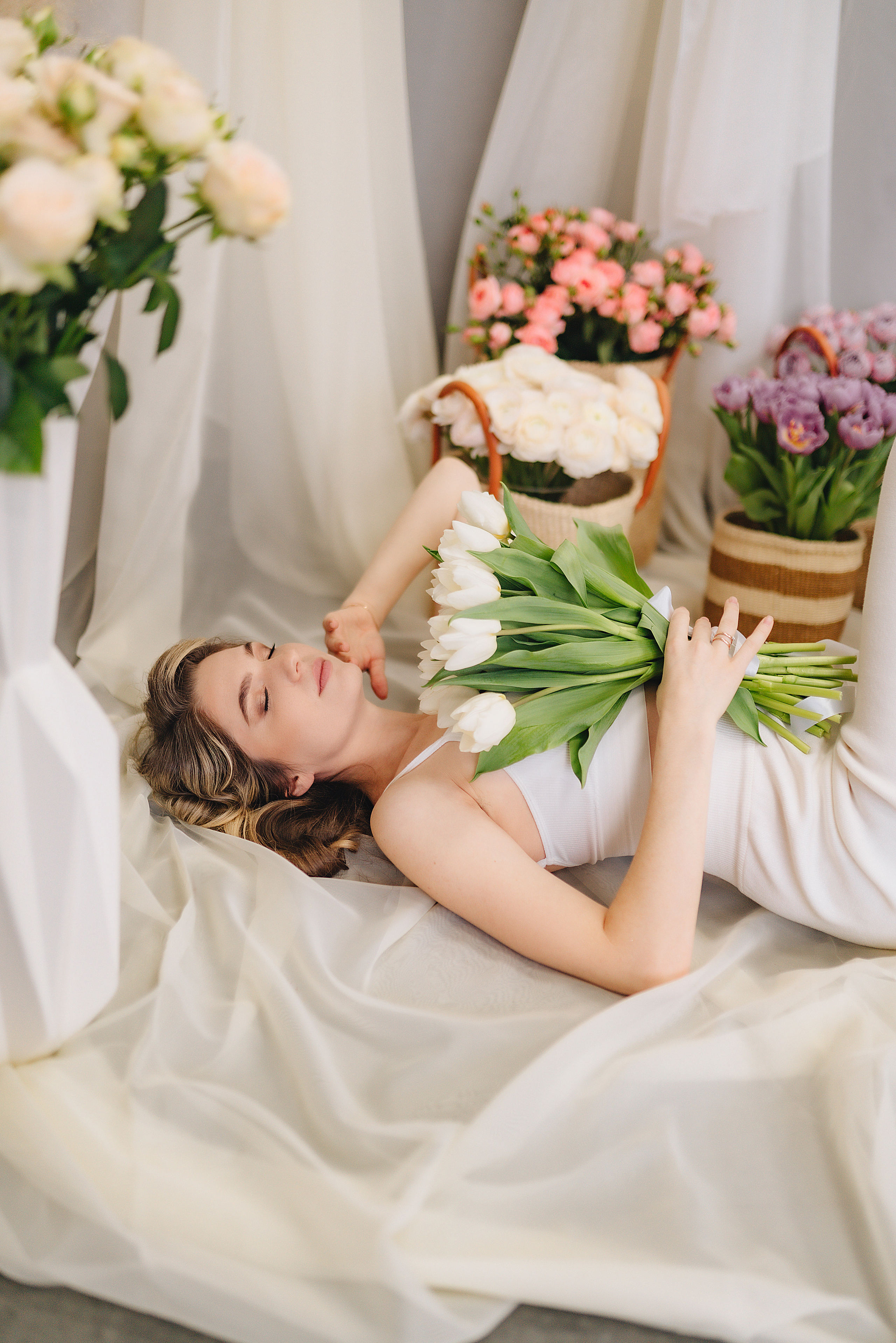 Кристина | Фотодень с цветами. Фотограф Карина Шмулёва. Воронеж и область