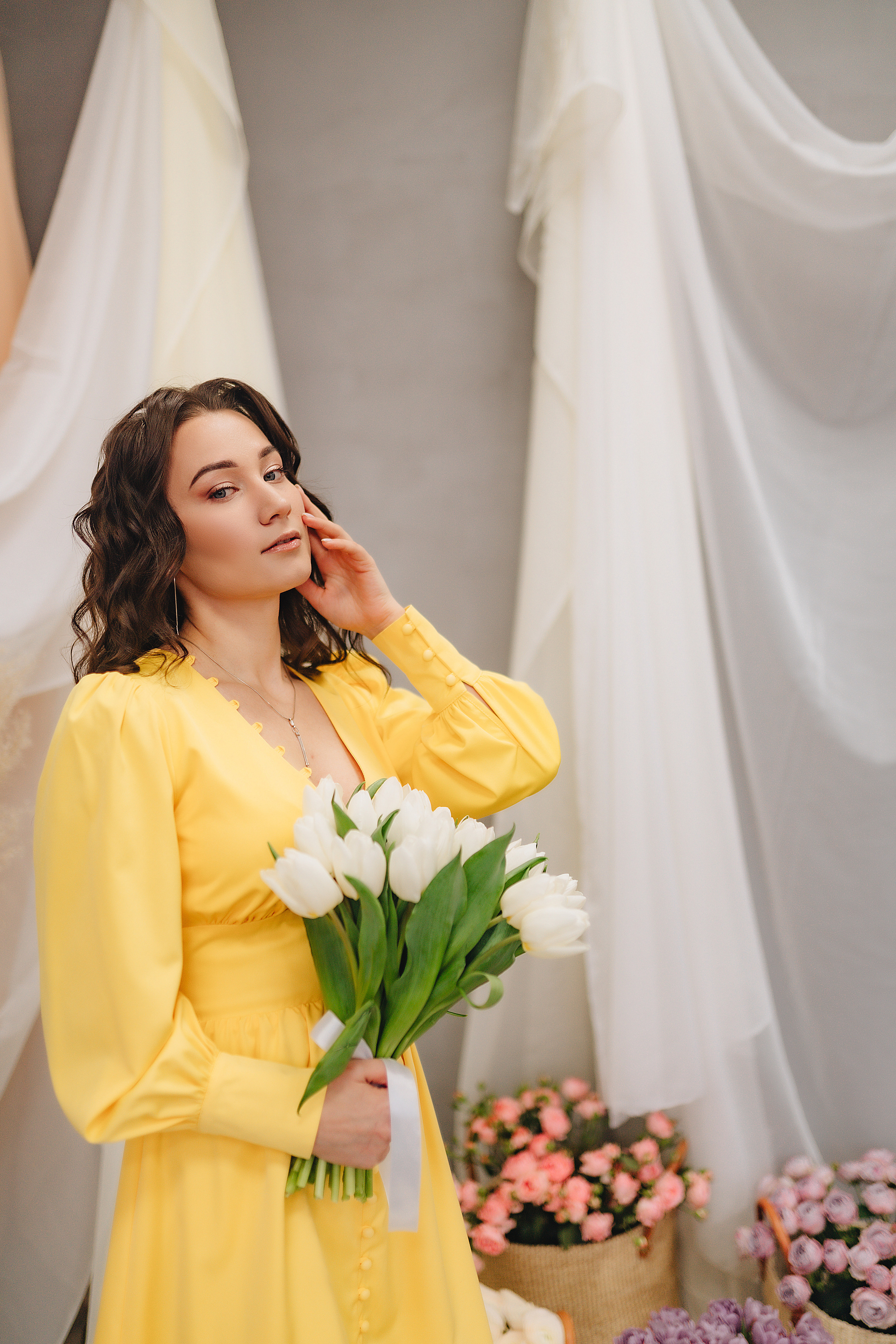 Анастасия | Фотодень с цветами. Фотограф Карина Шмулёва. Воронеж и область