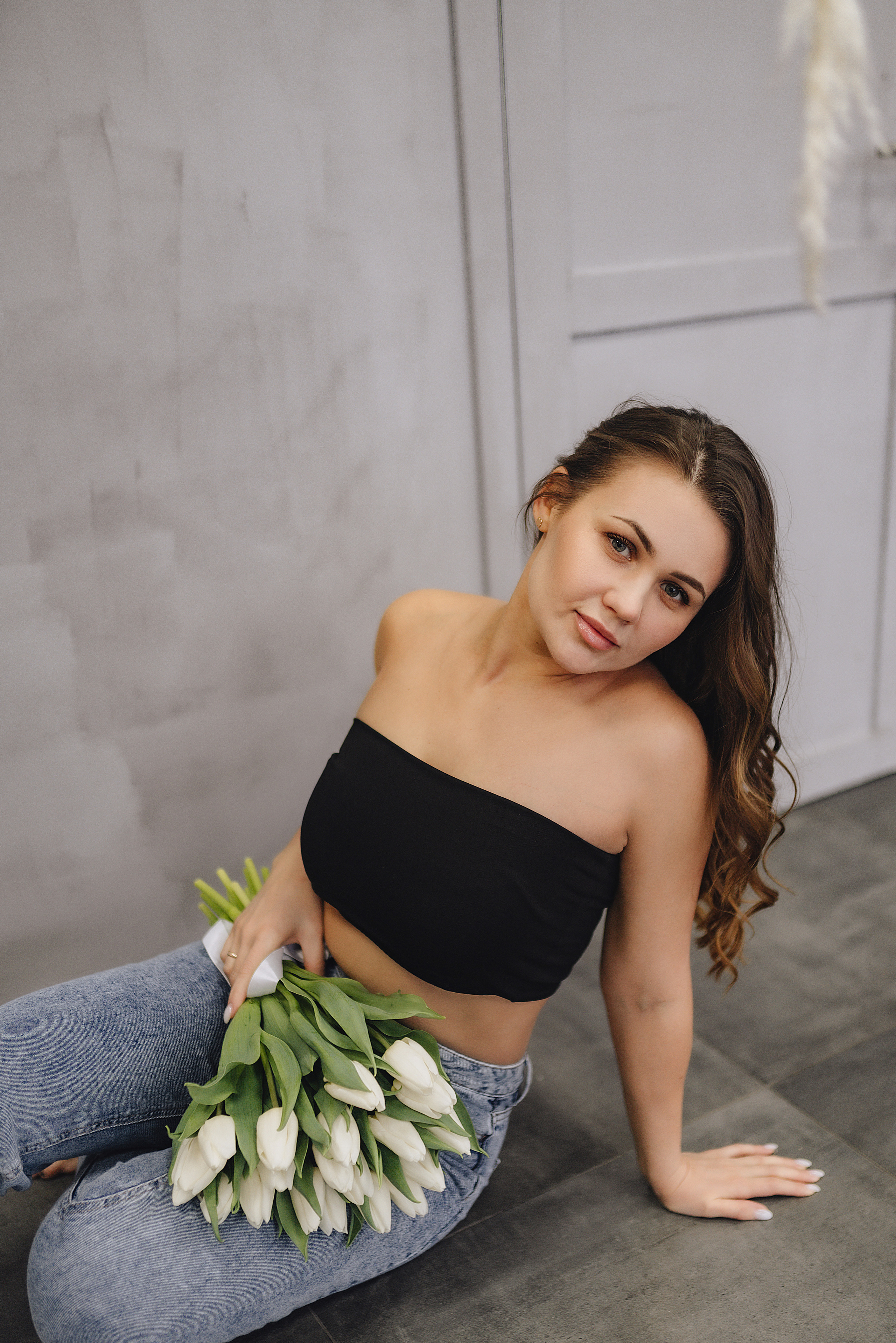 Анна | Фотодень с цветами. Фотограф Карина Шмулёва. Воронеж и область