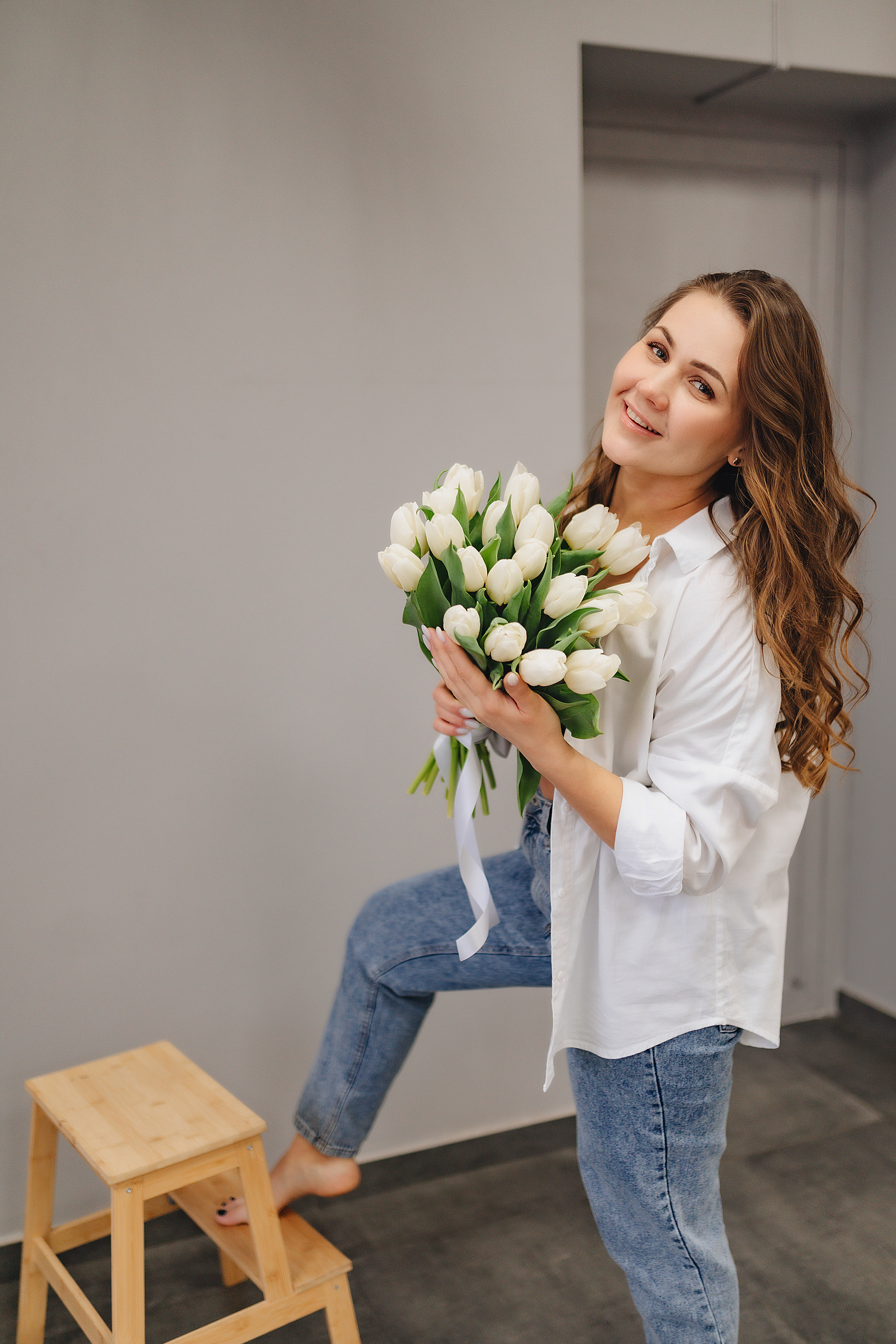 Анна | Фотодень с цветами. Фотограф Карина Шмулёва. Воронеж и область