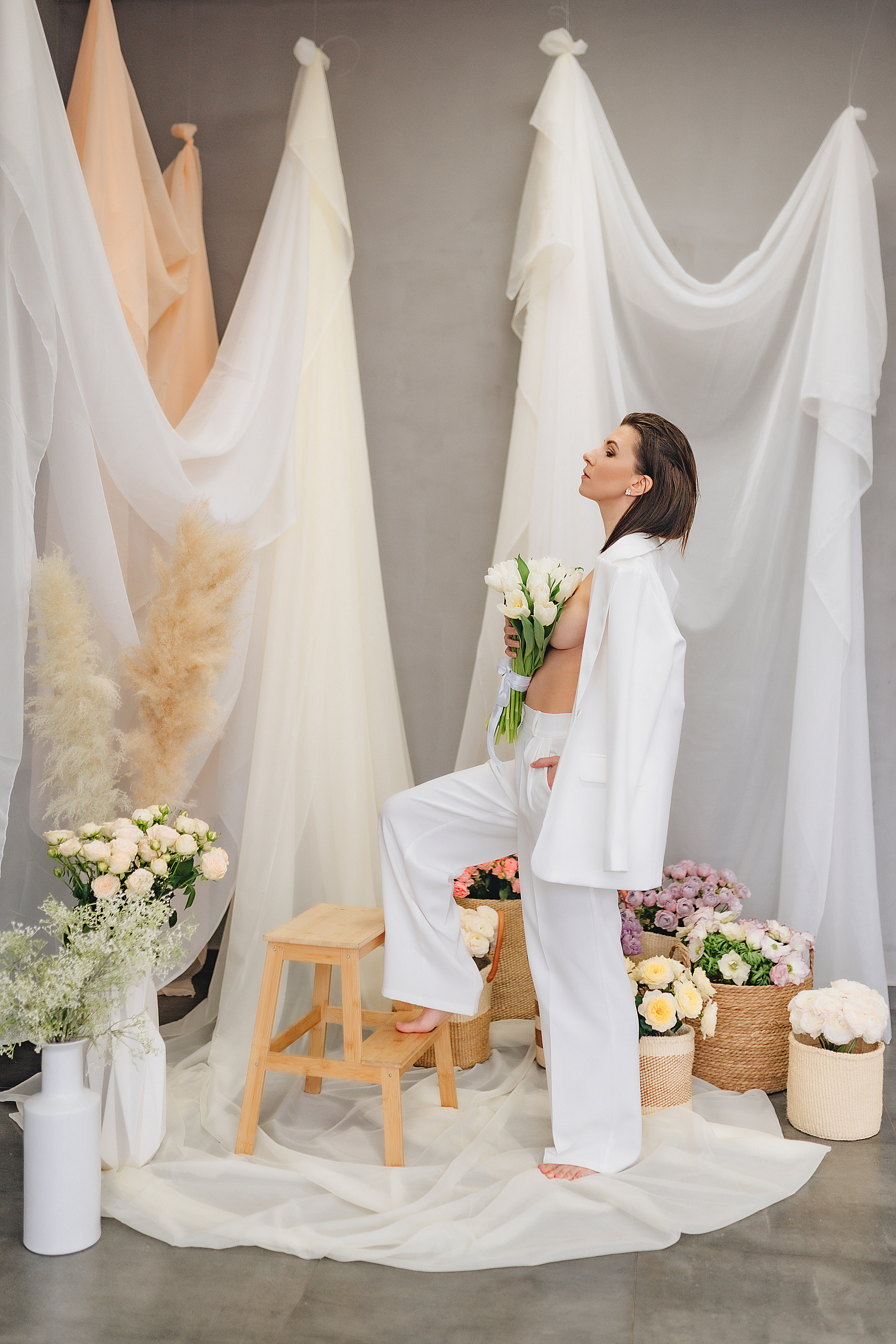 Олеся | Фотодень с цветами. Фотограф Карина Шмулёва. Воронеж и область