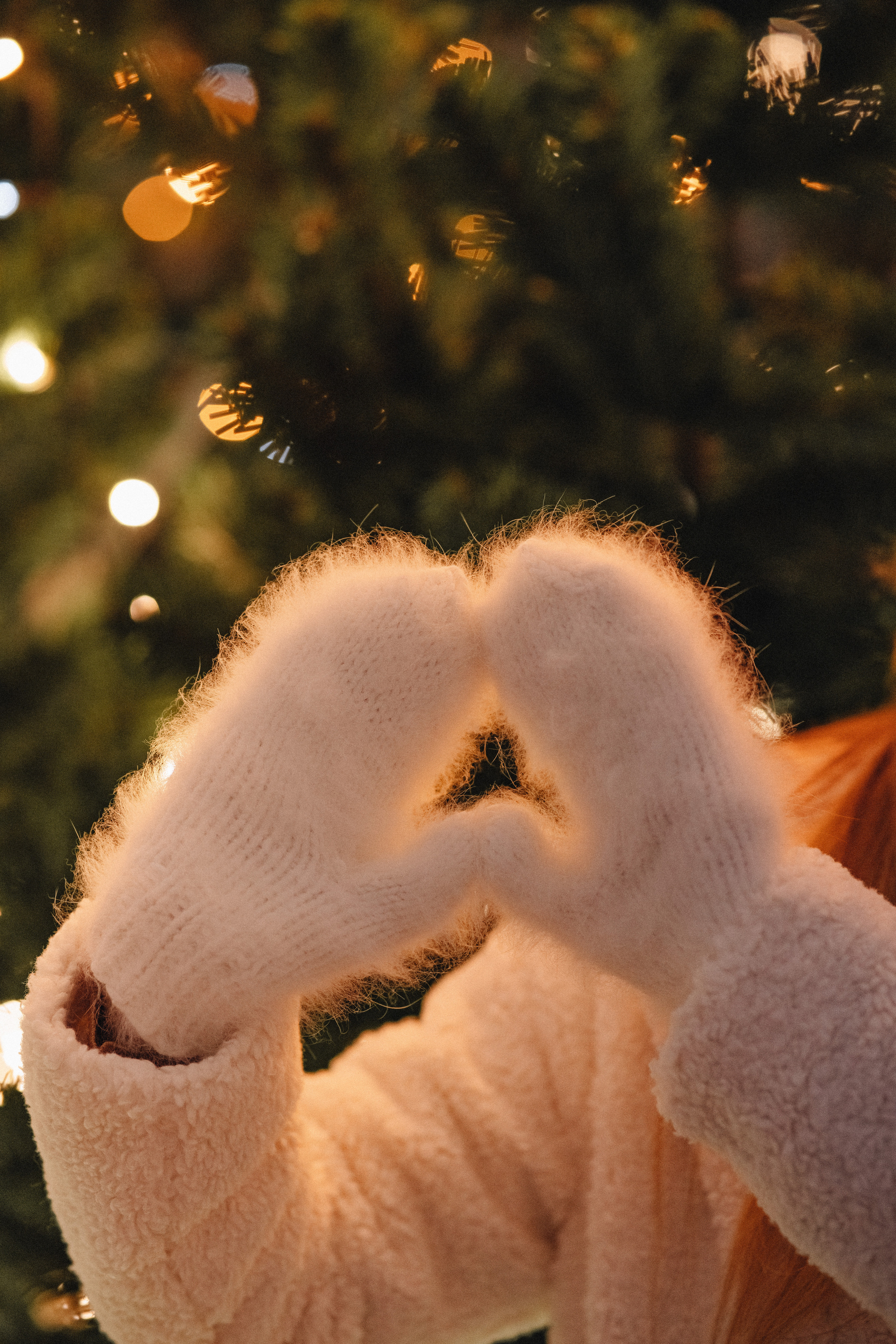 Елена | Вечерняя съёмка у ёлки. Фотограф Карина Шмулёва. Воронеж и область