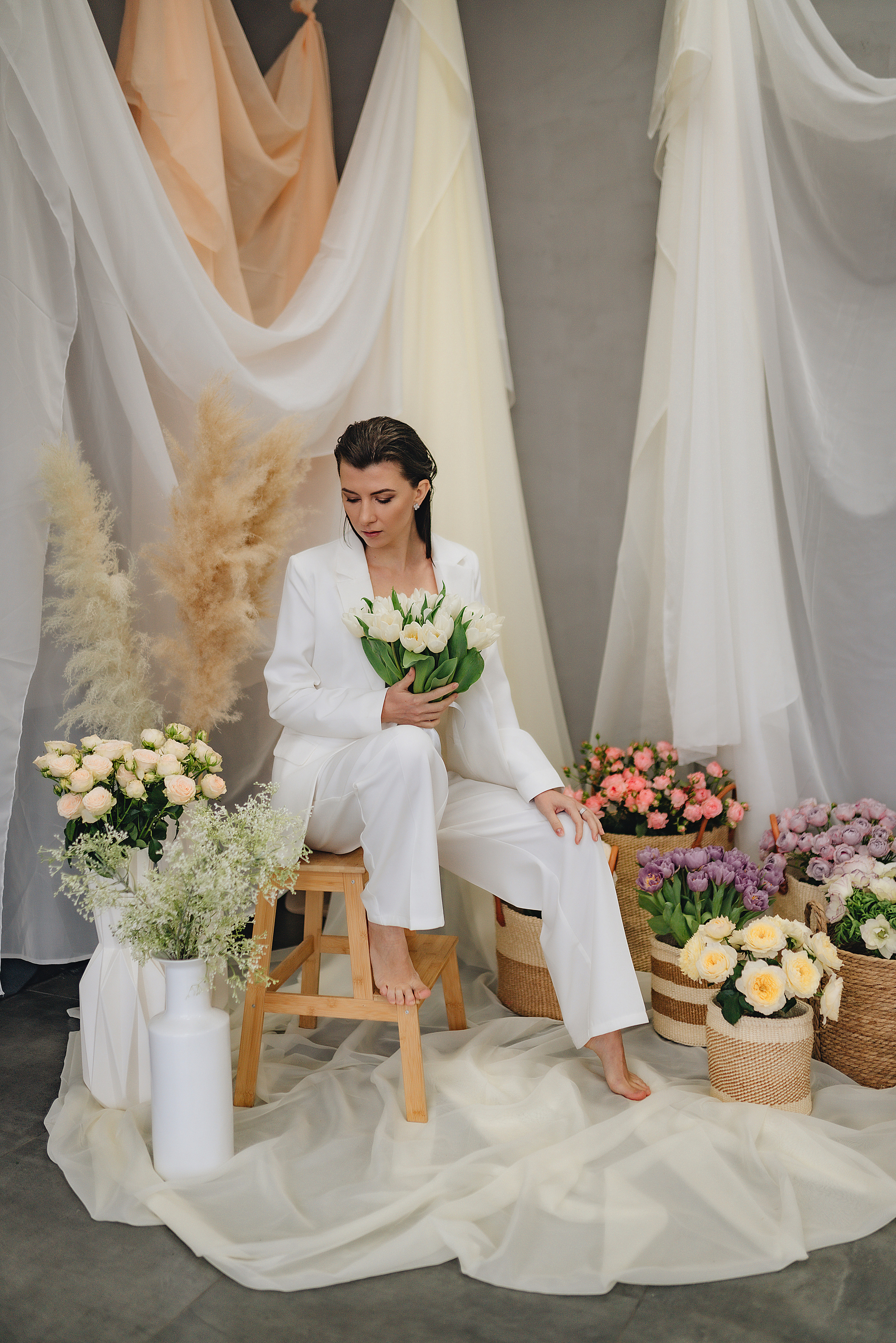 Олеся | Фотодень с цветами. Фотограф Карина Шмулёва. Воронеж и область