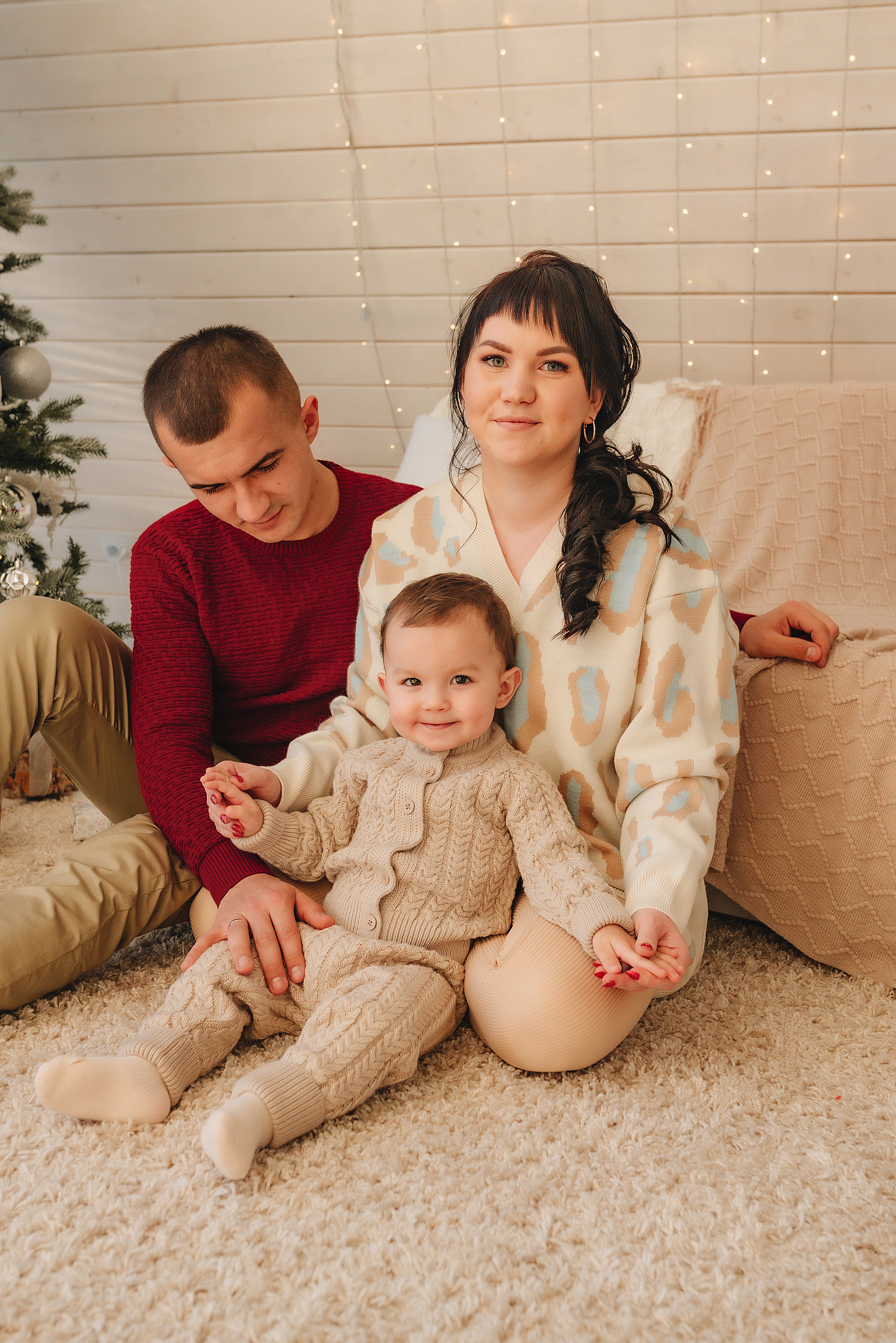 Семья Соколовых | Новогодний фотодень. Фотограф Карина Шмулёва. Воронеж и область