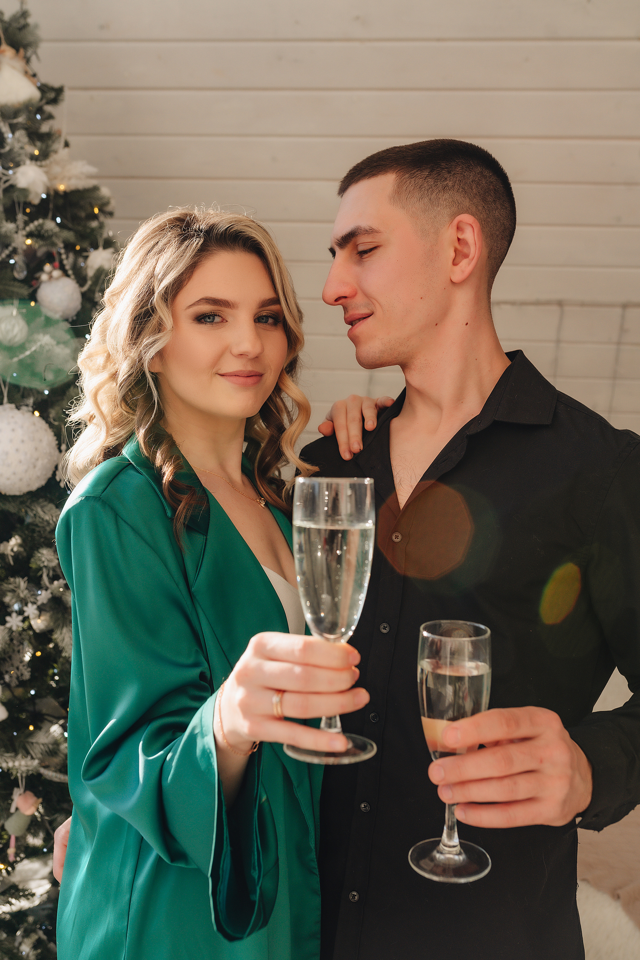 Кристина и Вадим | Новогодний фотодень. Фотограф Карина Шмулёва. Воронеж и область