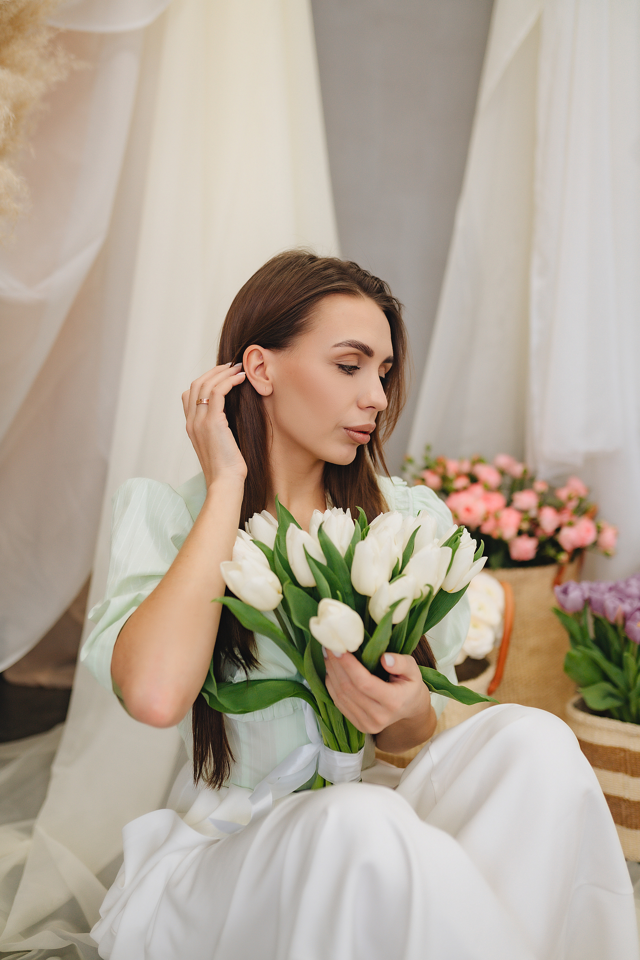 Юлия | Фотодень с цветами. Фотограф Карина Шмулёва. Воронеж и область