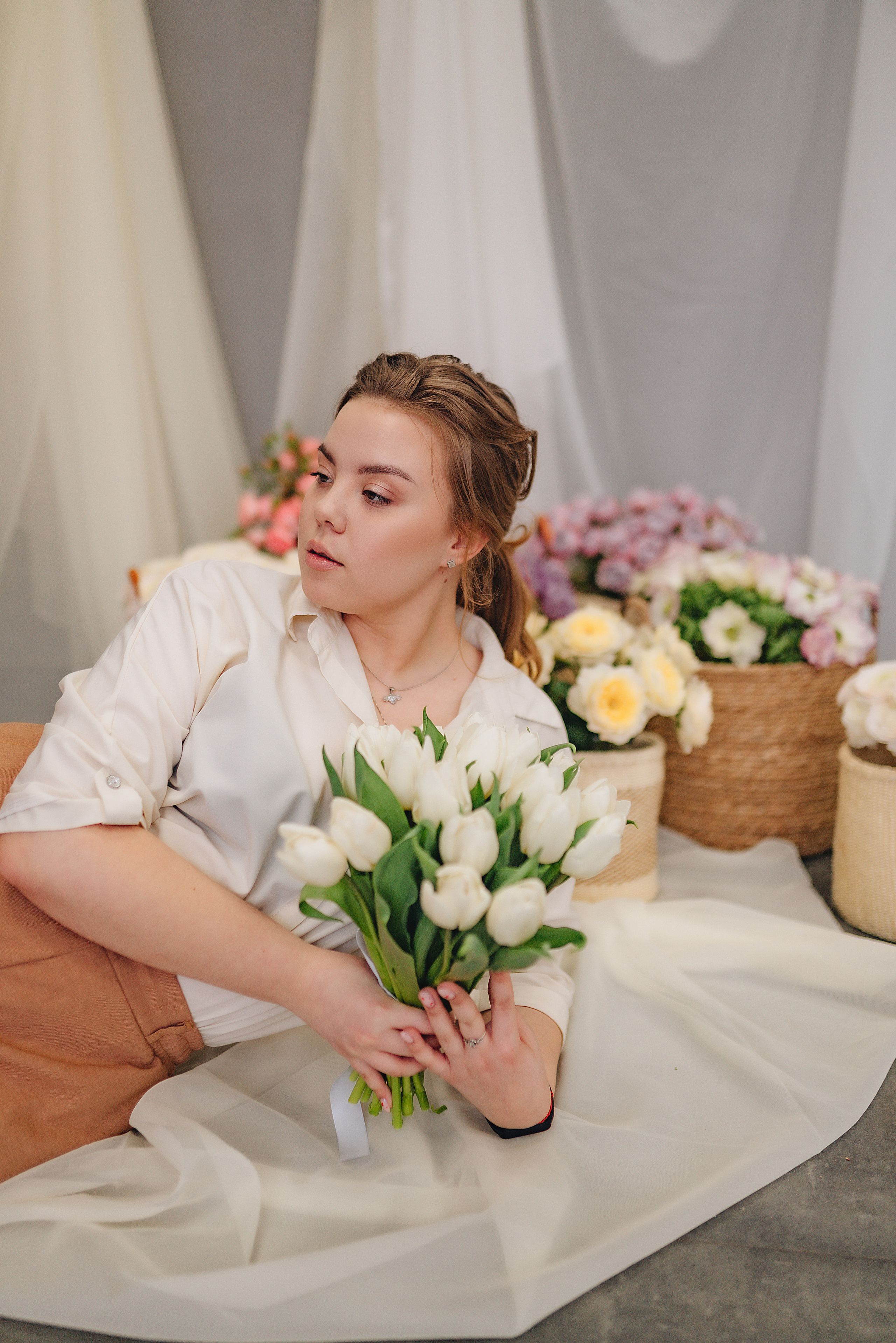 Елизавета | Фотодень с цветами. Фотограф Карина Шмулёва. Воронеж и область