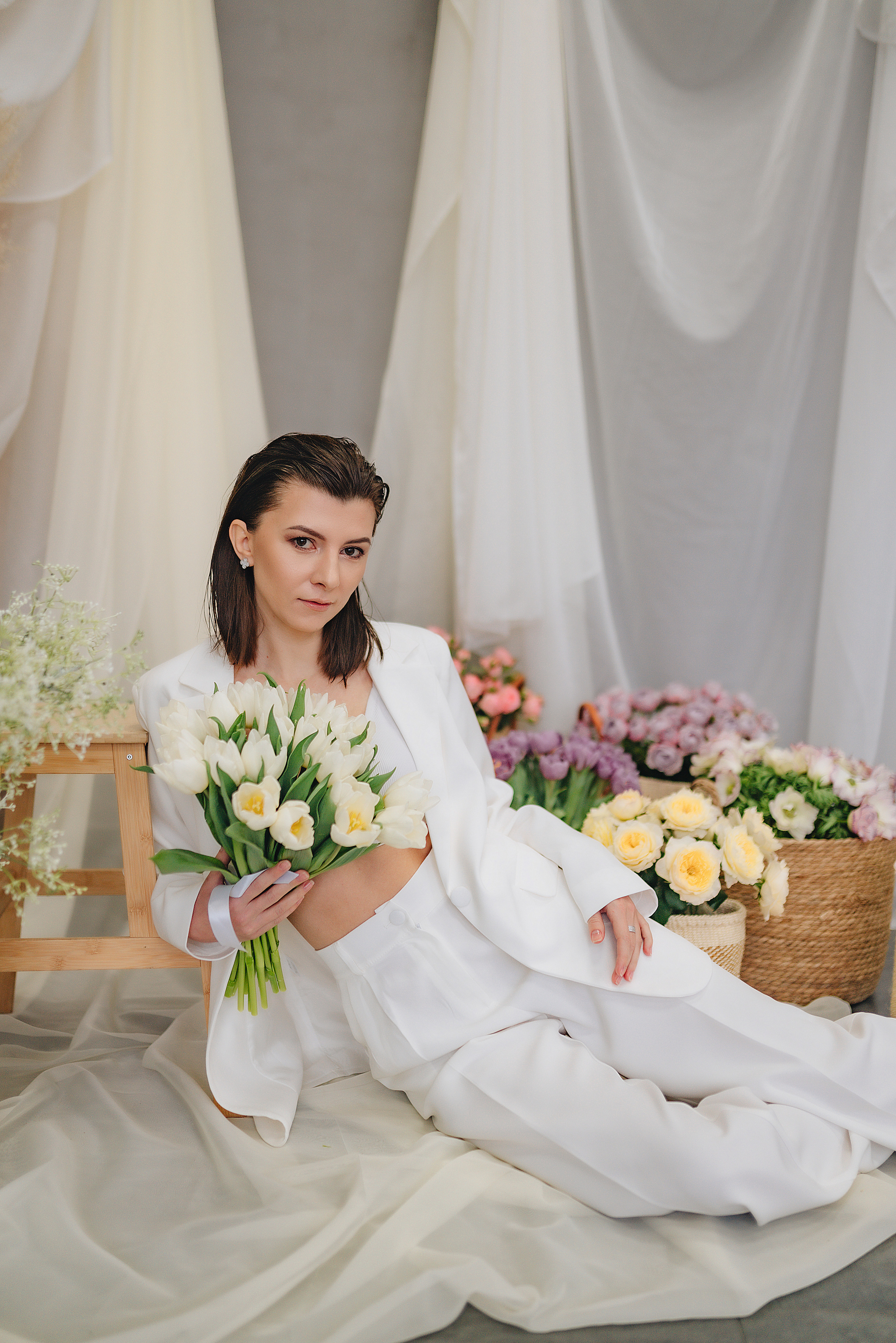 Олеся | Фотодень с цветами. Фотограф Карина Шмулёва. Воронеж и область