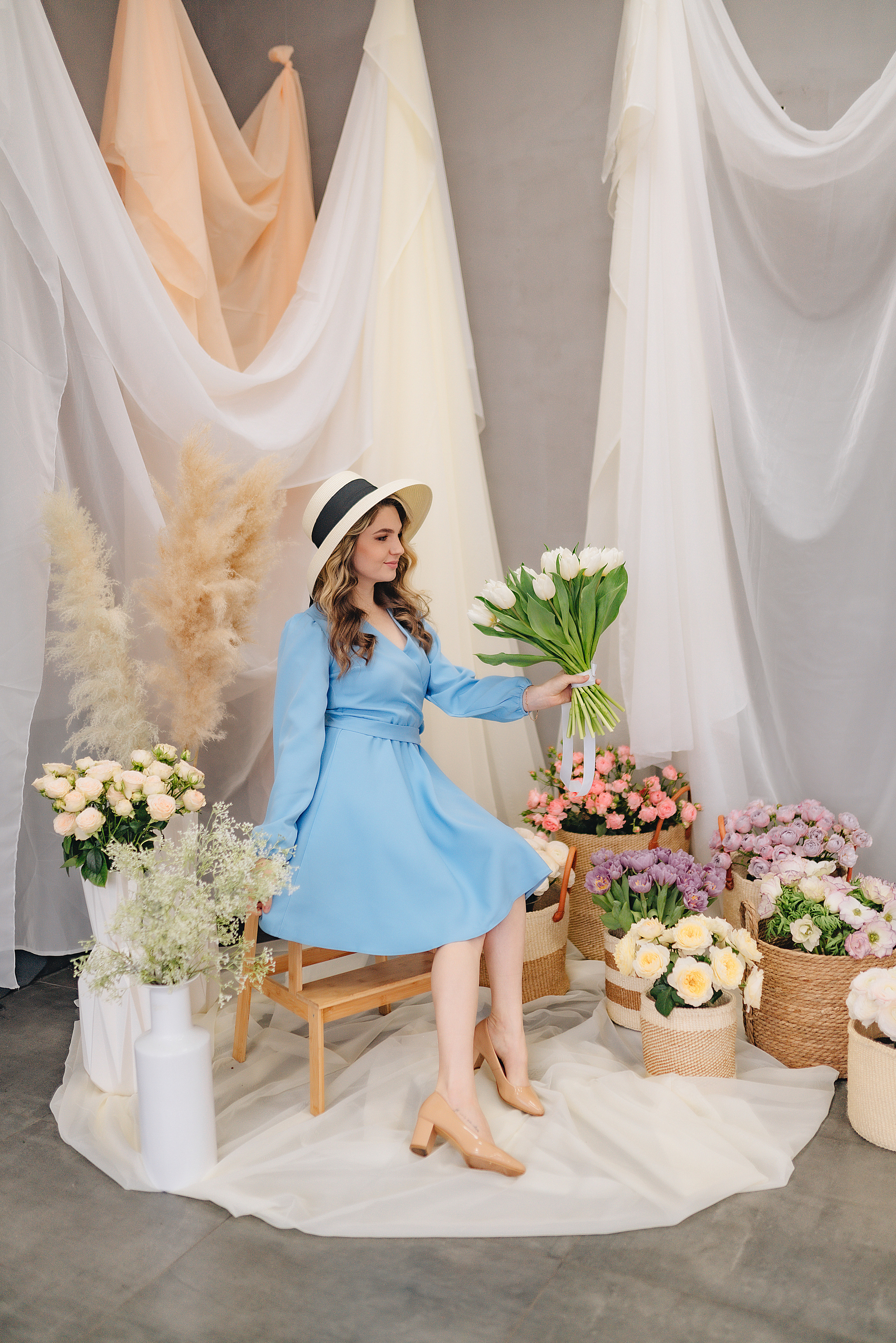 Кристина | Фотодень с цветами. Фотограф Карина Шмулёва. Воронеж и область