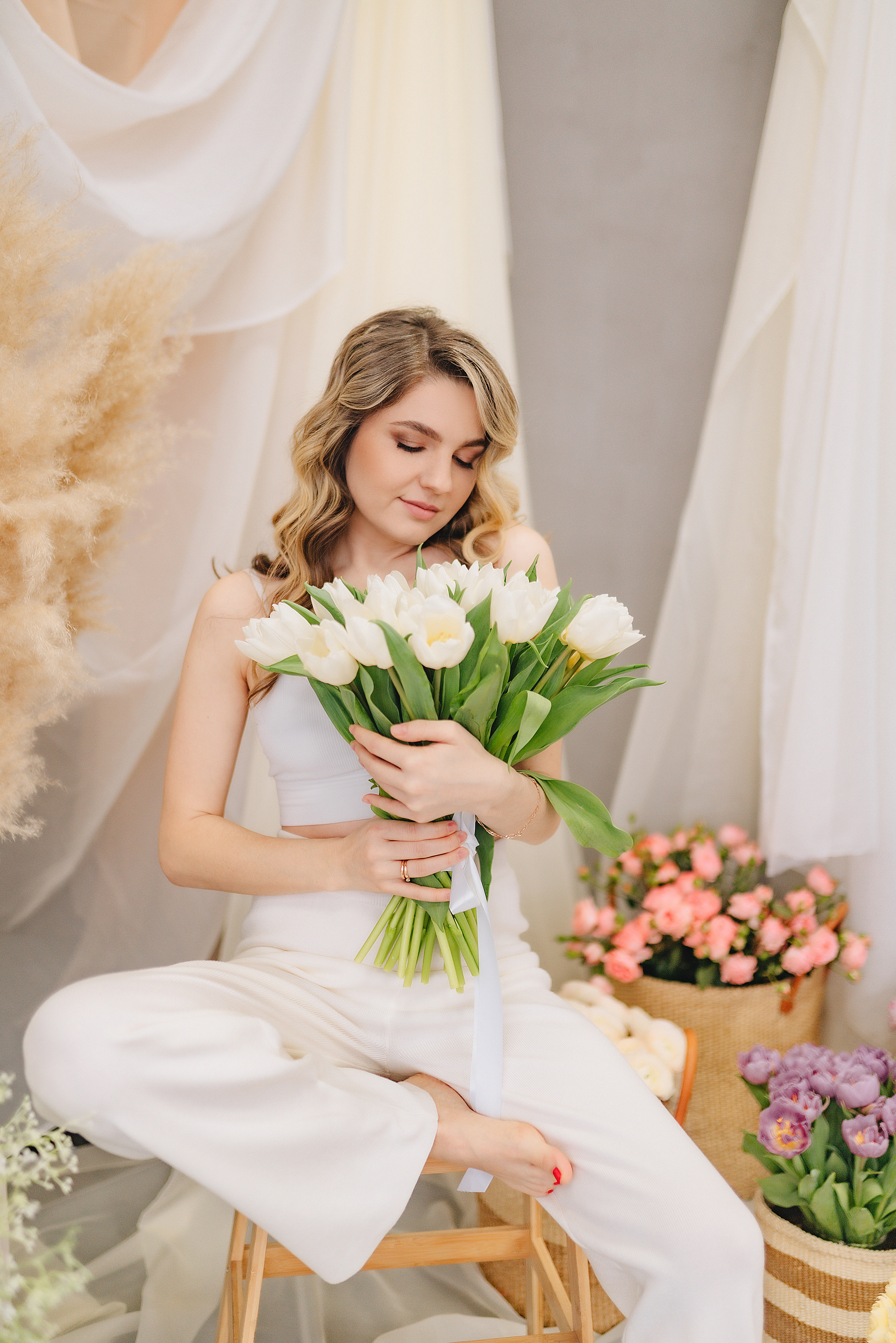 Кристина | Фотодень с цветами. Фотограф Карина Шмулёва. Воронеж и область