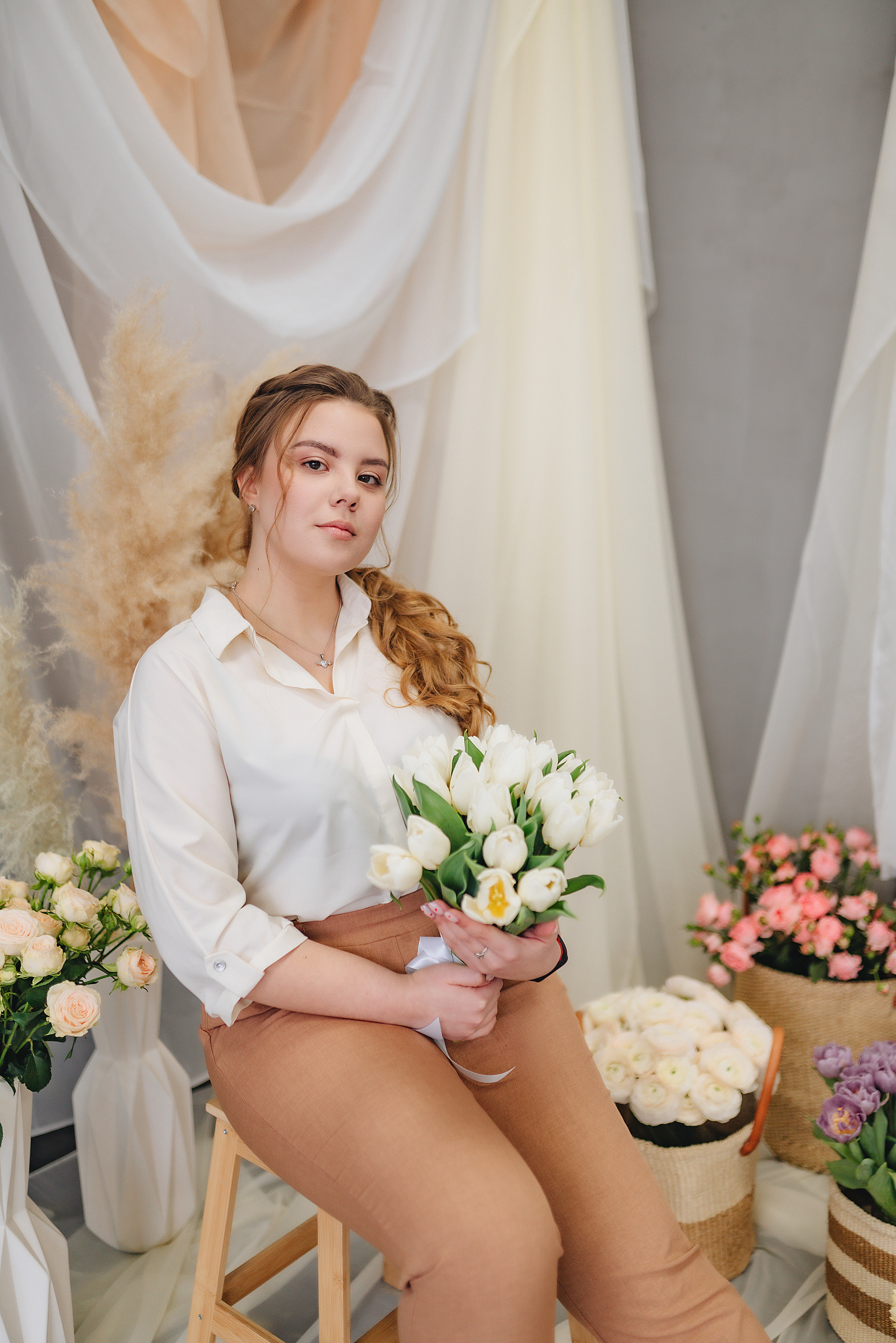 Елизавета | Фотодень с цветами. Фотограф Карина Шмулёва. Воронеж и область