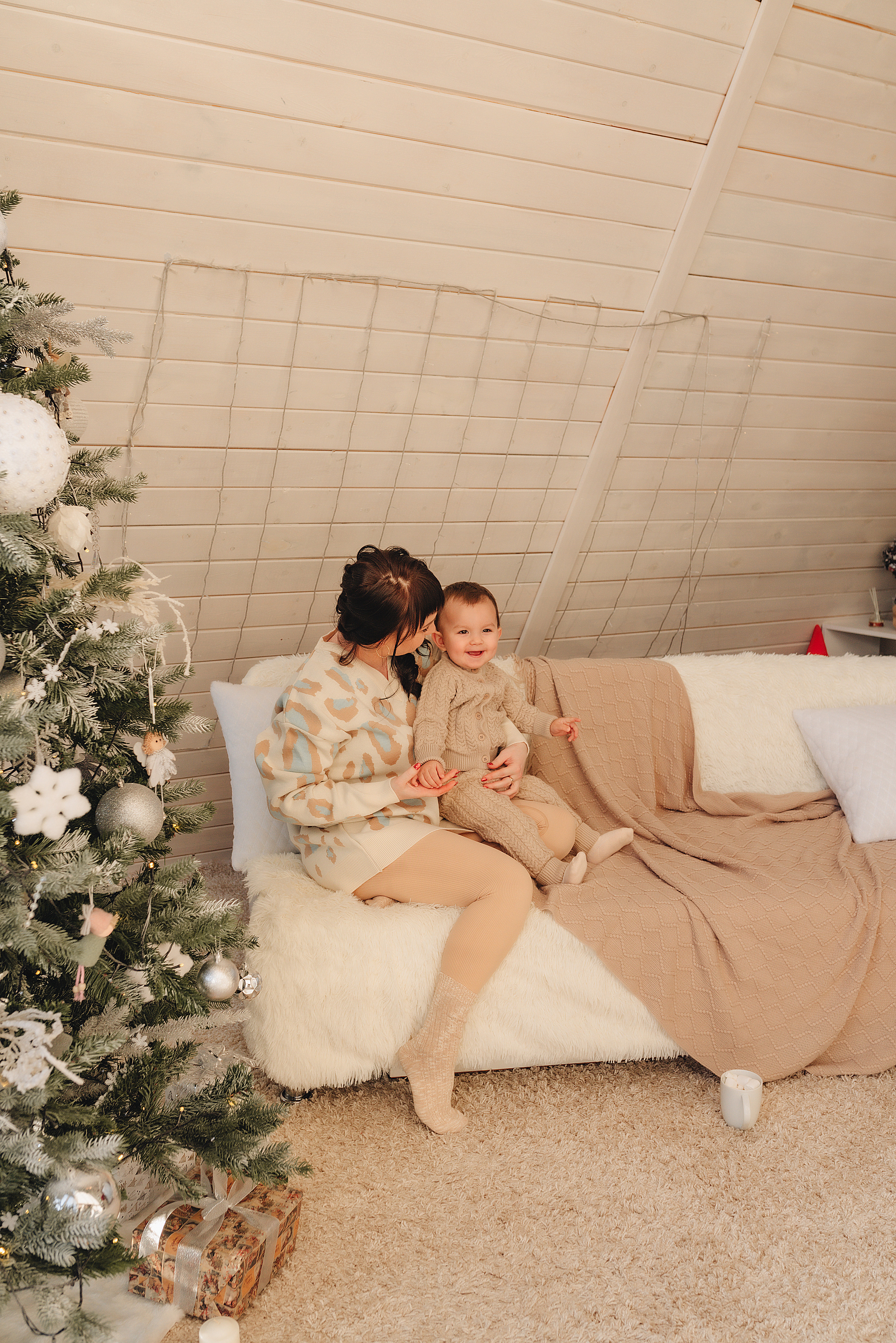 Семья Соколовых | Новогодний фотодень. Фотограф Карина Шмулёва. Воронеж и область