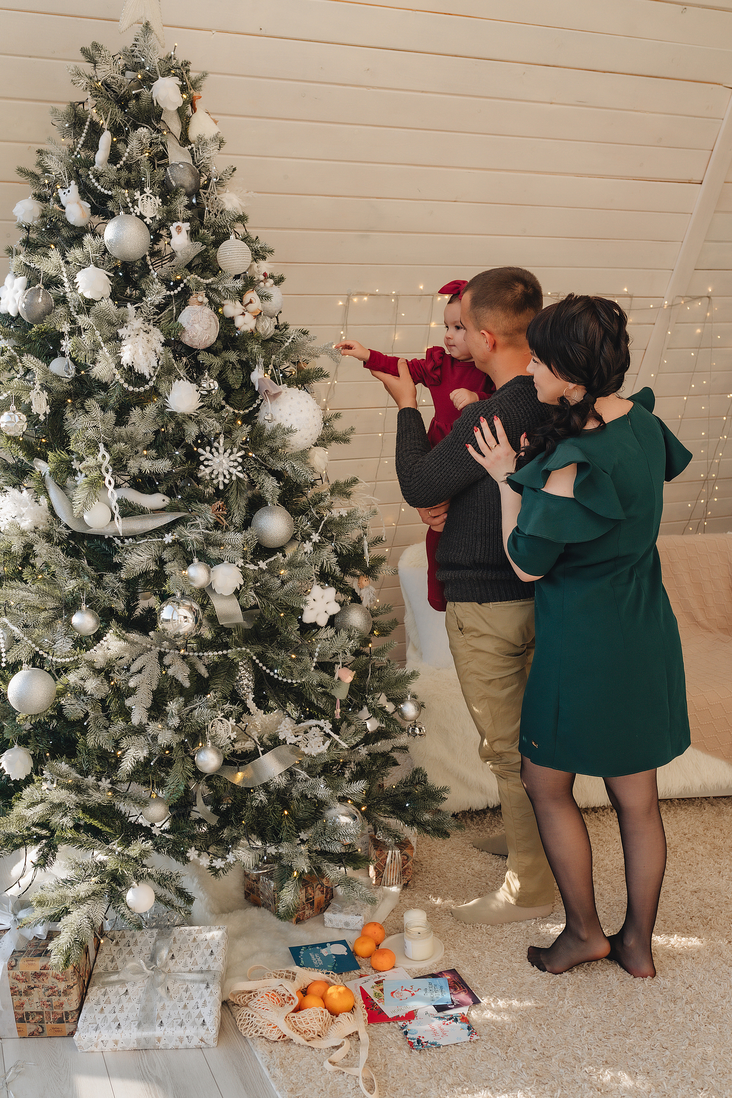 Семья Соколовых | Новогодний фотодень. Фотограф Карина Шмулёва. Воронеж и область