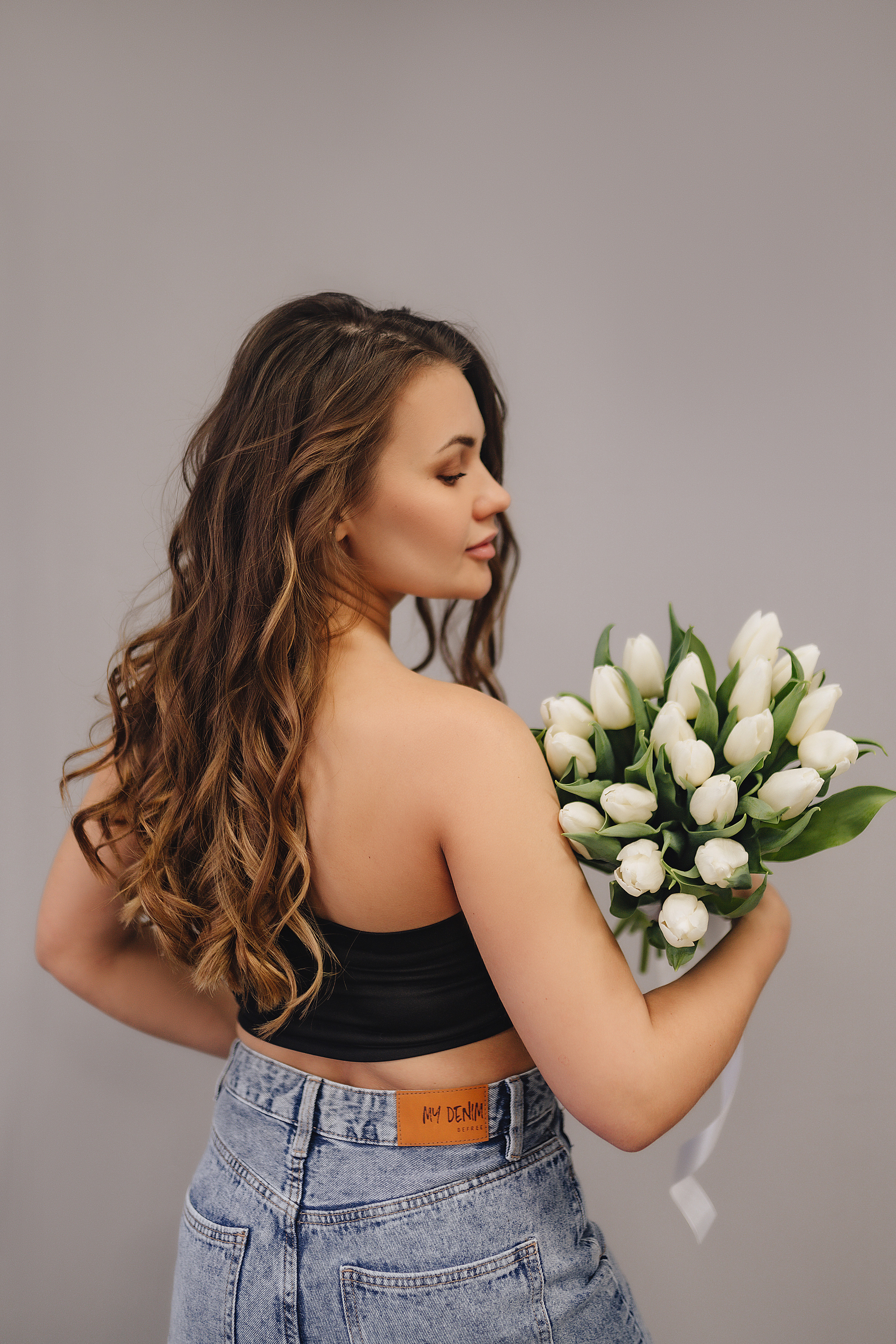 Анна | Фотодень с цветами. Фотограф Карина Шмулёва. Воронеж и область