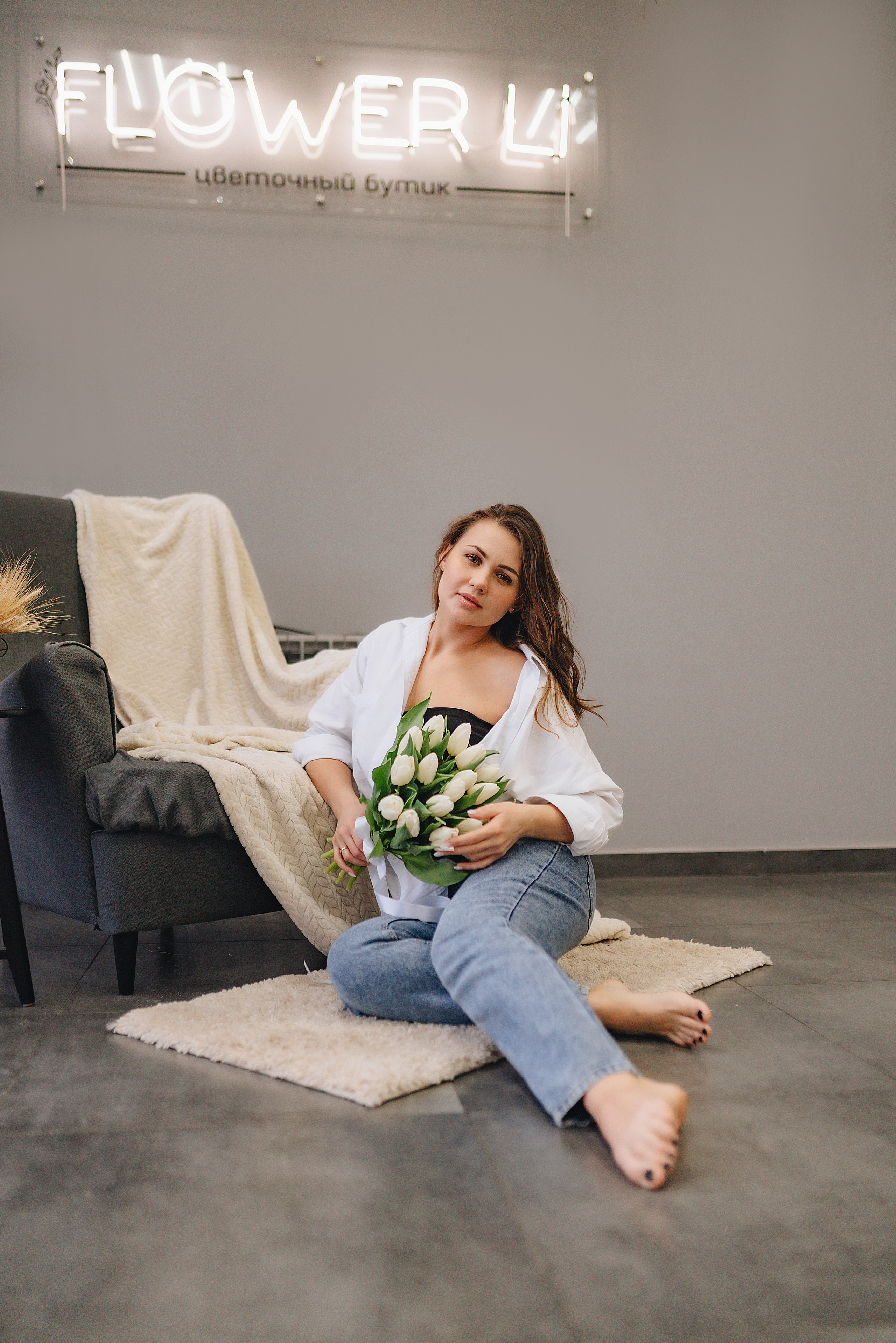 Анна | Фотодень с цветами. Фотограф Карина Шмулёва. Воронеж и область