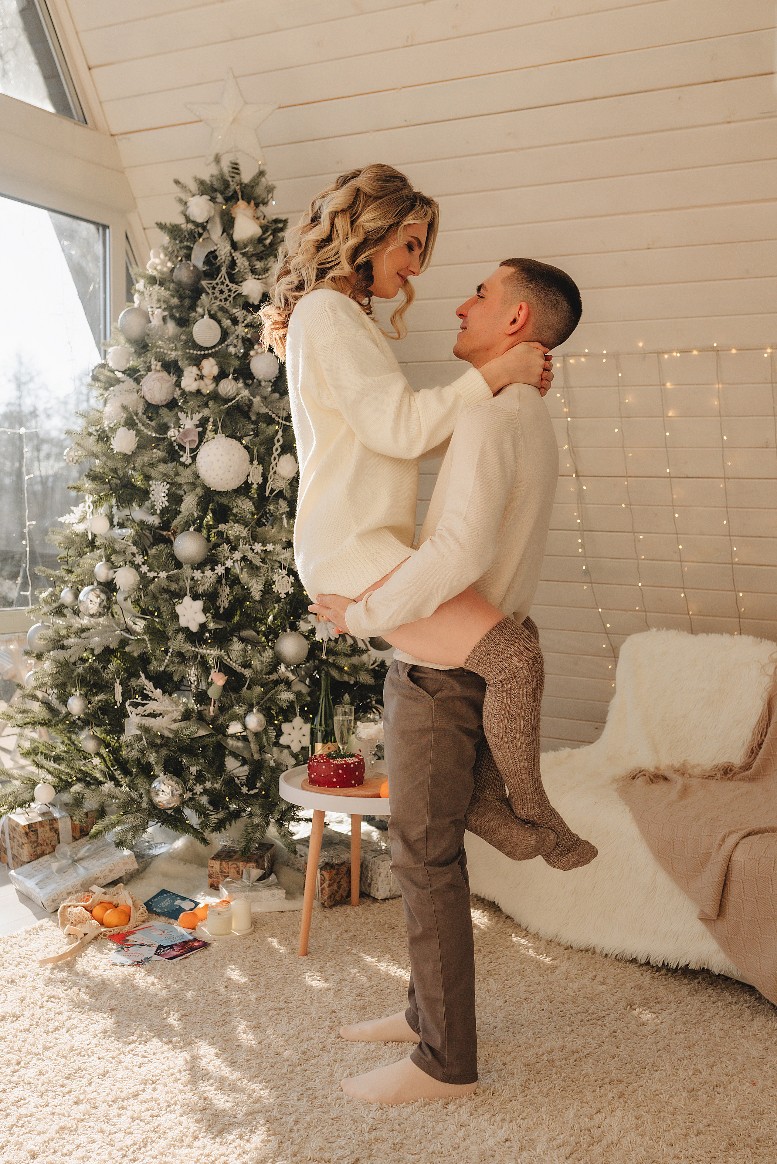 Кристина и Вадим | Новогодний фотодень. Фотограф Карина Шмулёва. Воронеж и область