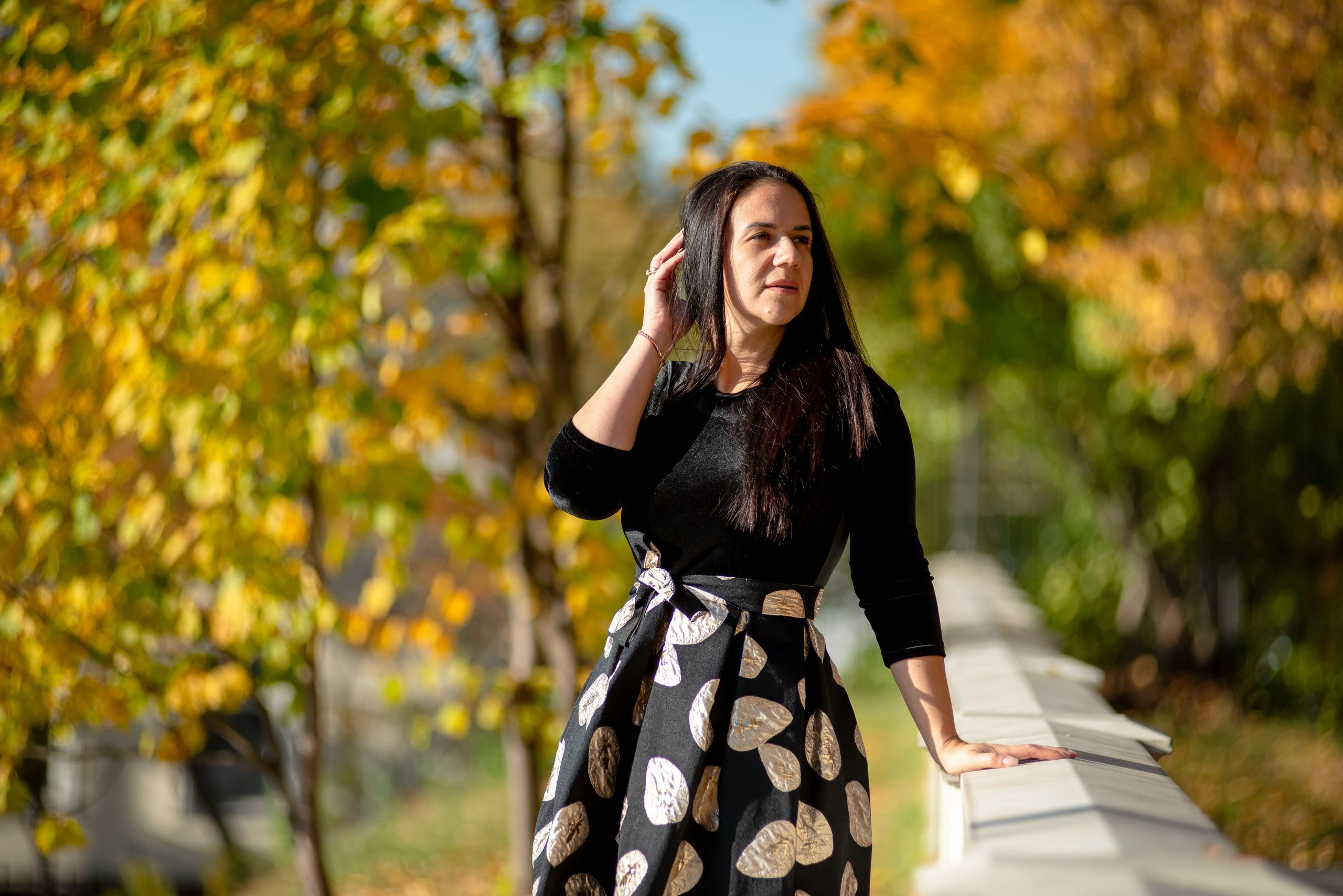 Осенняя фотосессия Кати. Репортажный фотограф в Москве