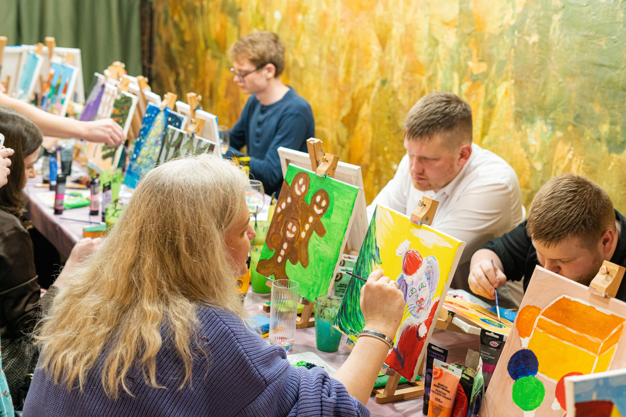 Корпоратив Teach Me Art 2. Портретный фотограф в Москве и Санкт-Петербурге Арина Чех