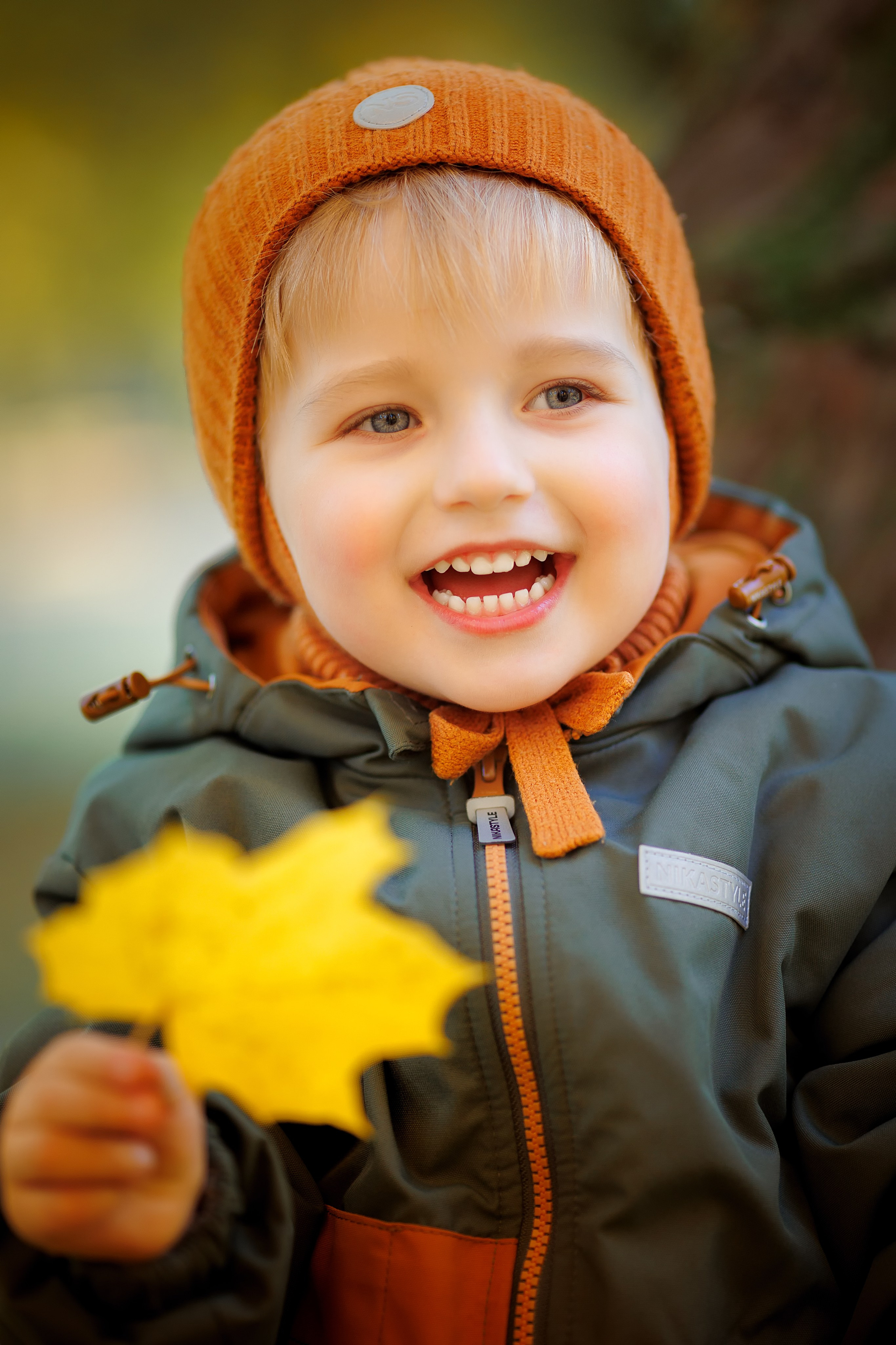 Осенняя фотосессия в парке