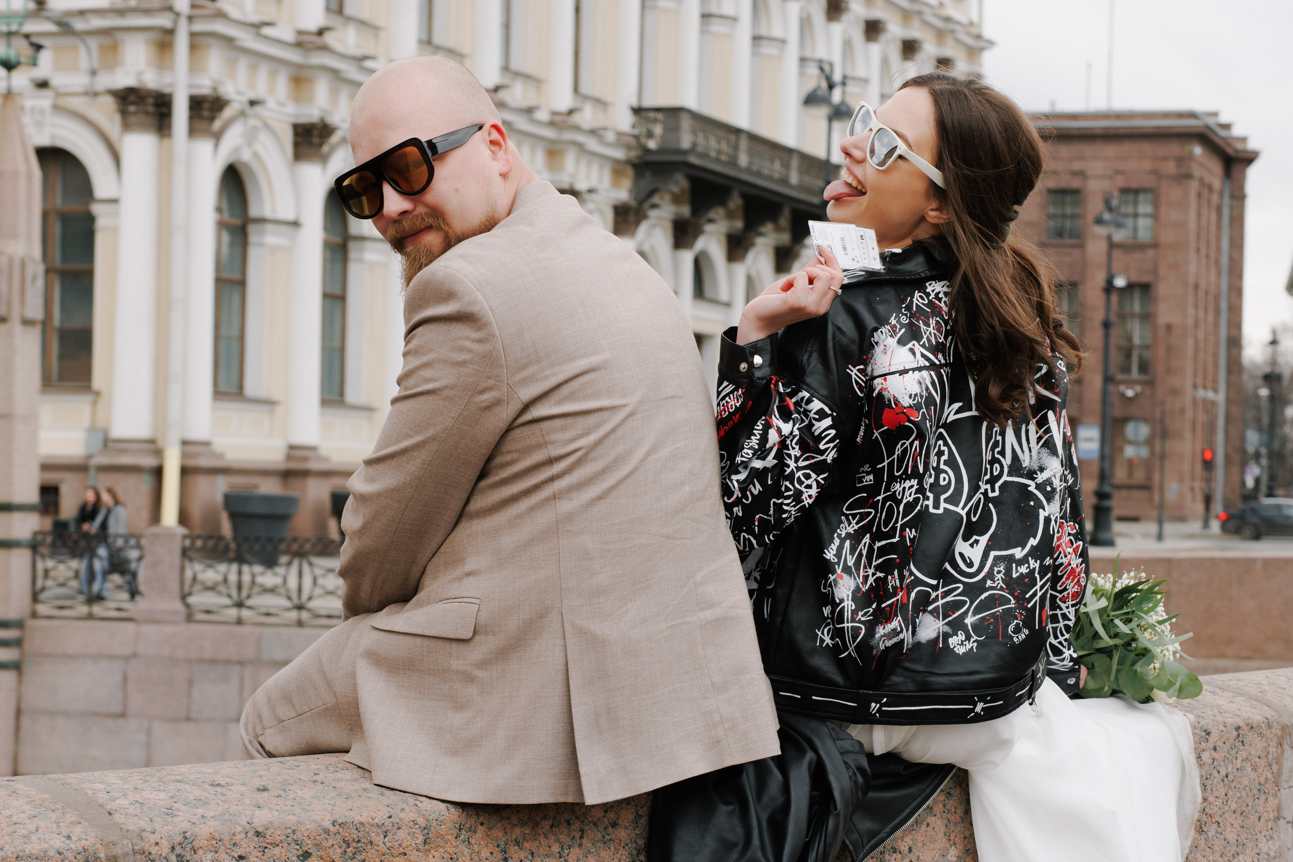 Два образа на этих снимках. Свадебный фотограф СПБ