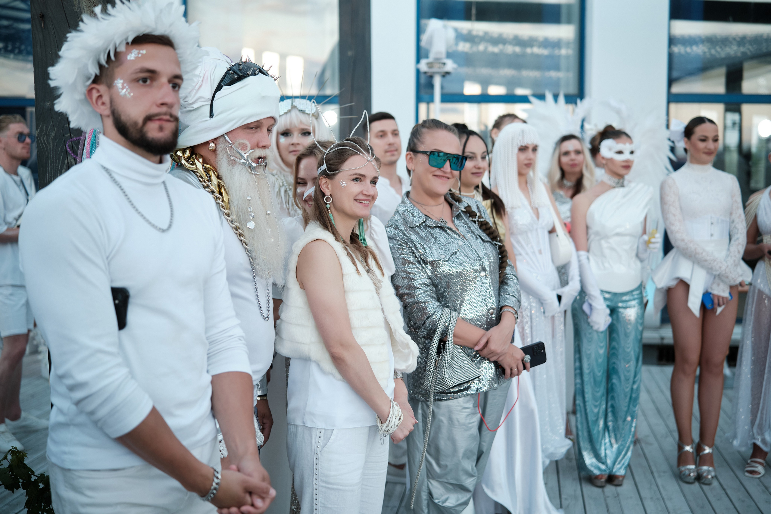 Burning Man на террасе White Point. Репортажный фотограф Дмитрий Литвинский. Минск, Беларусь, мир