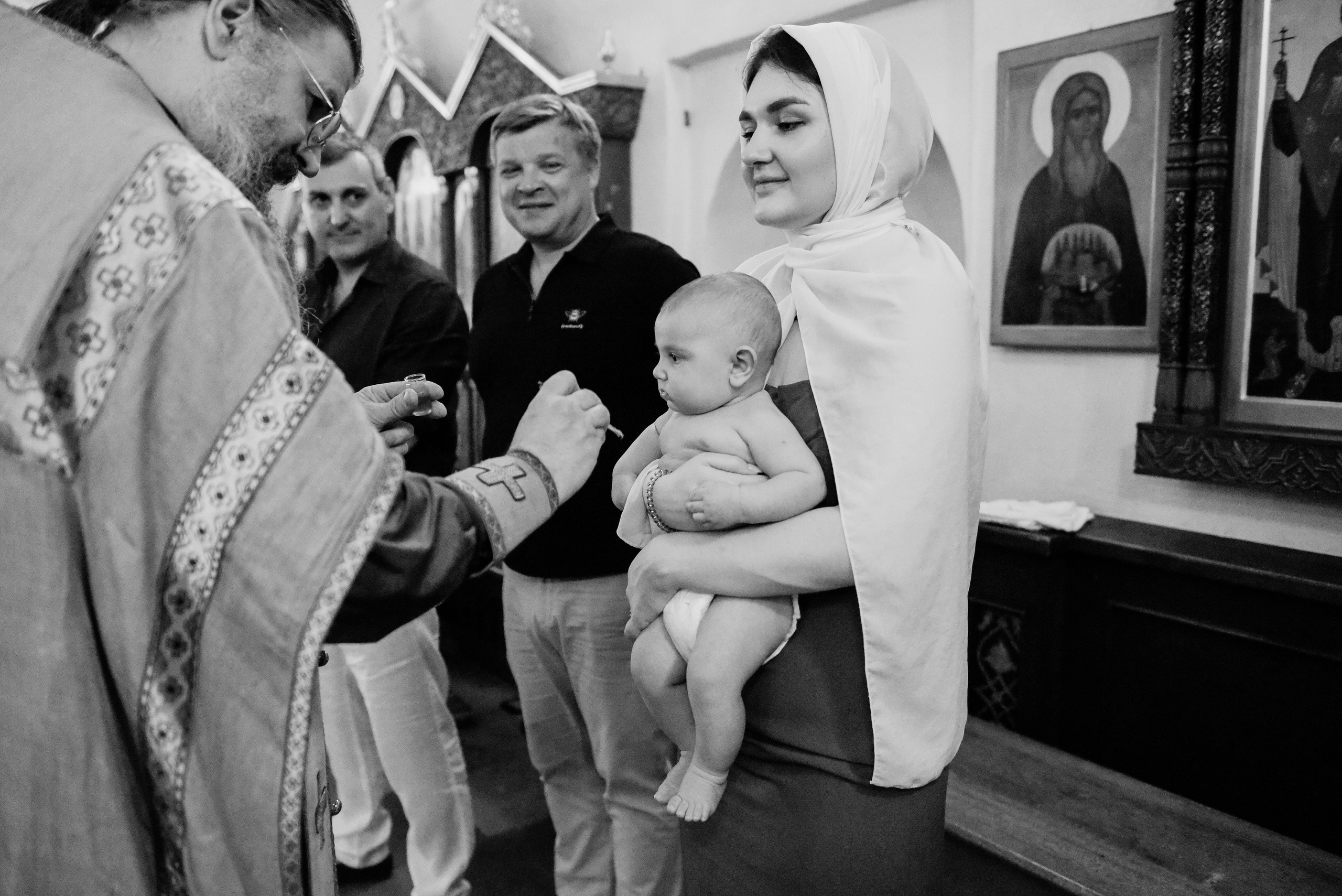 Крещение Габриэля. Фотограф, визажист. Москва