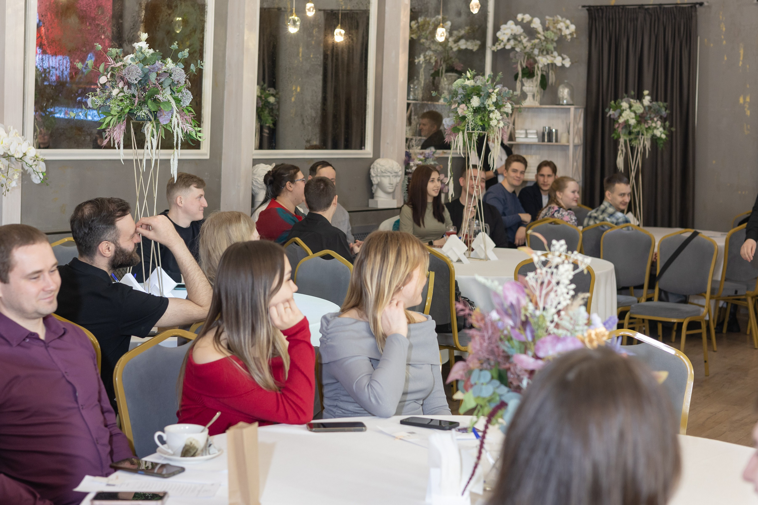 Свадебное чаепитие для молодоженов