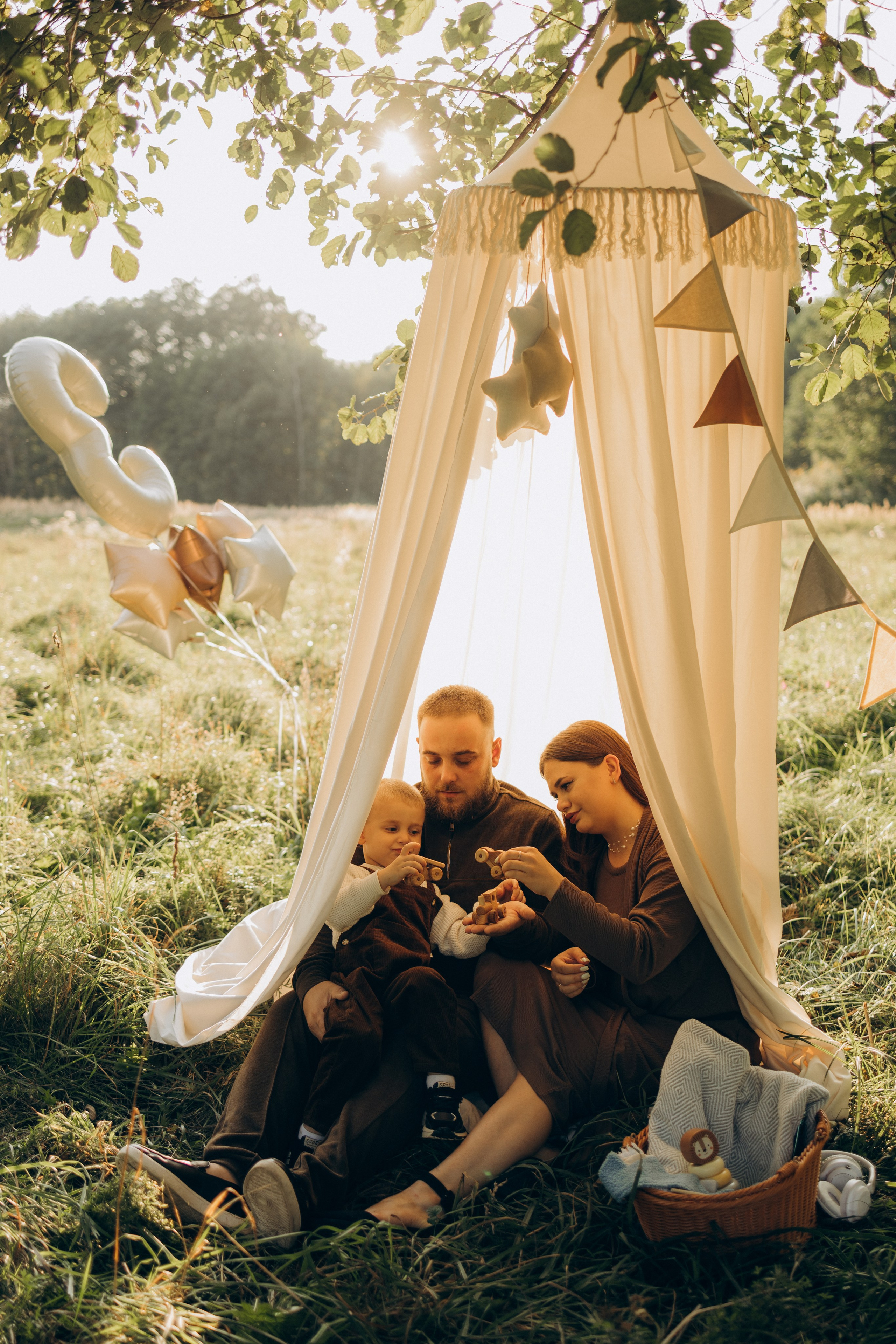 3 годика малышу (7.09.2025 г.) г. Жуков (Калужская обл.). Надежда Стар семейный и церковный фотограф в Жукове и Калужской области