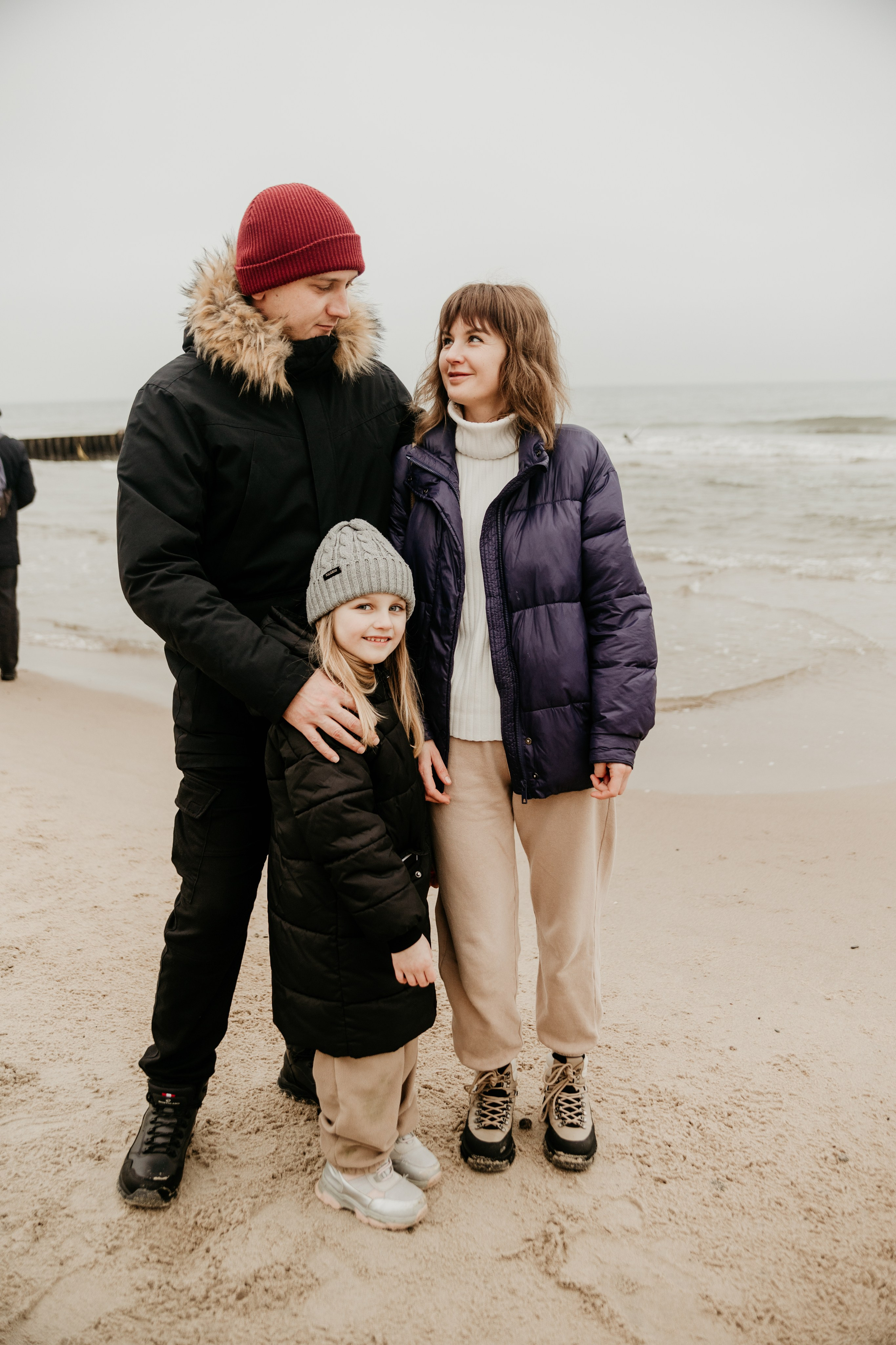 Зимнее Море. Портретный фотограф в Калининграде Алеся Раух