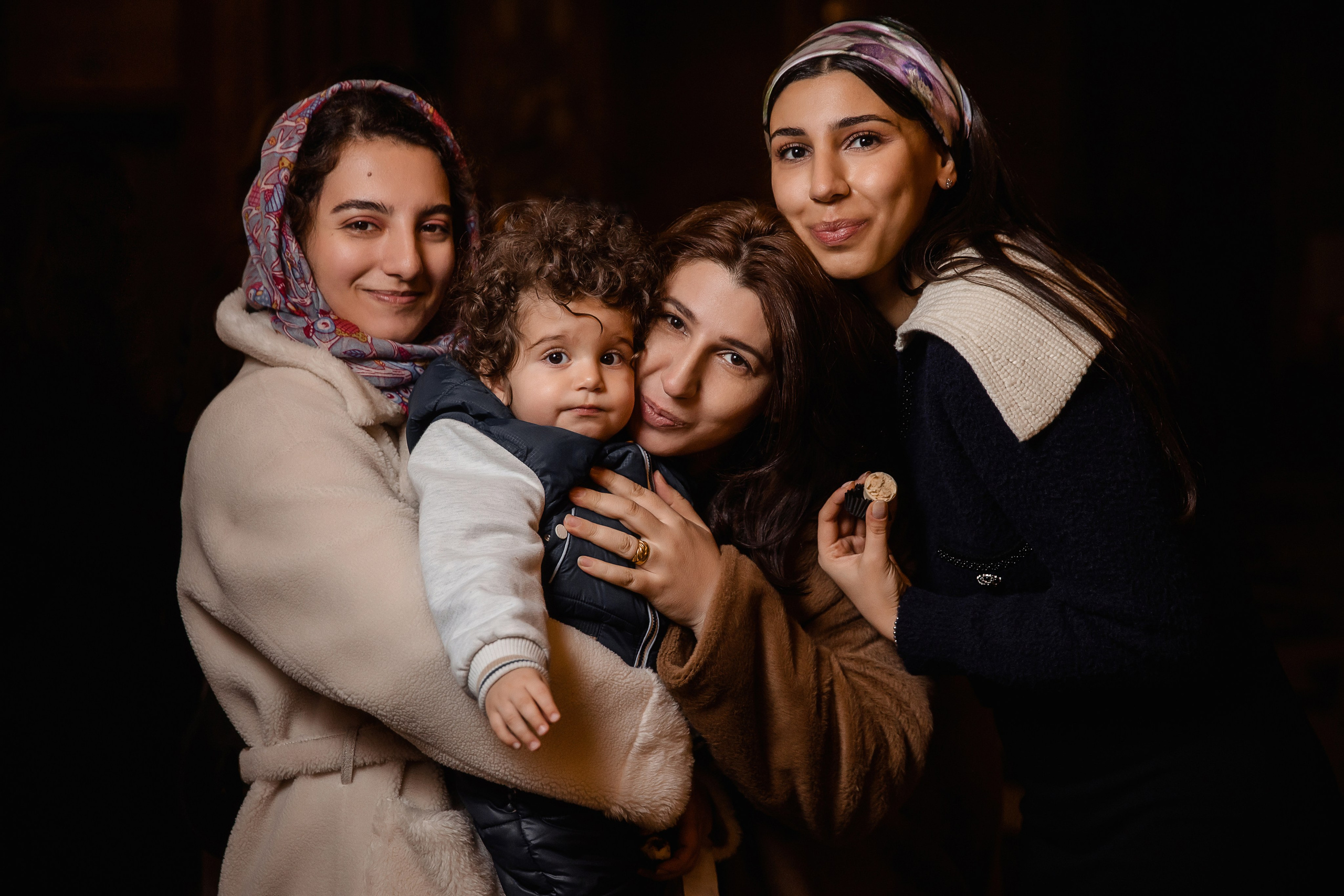 Крещение. Семейный и детский фотограф в Москве Вера Ускова