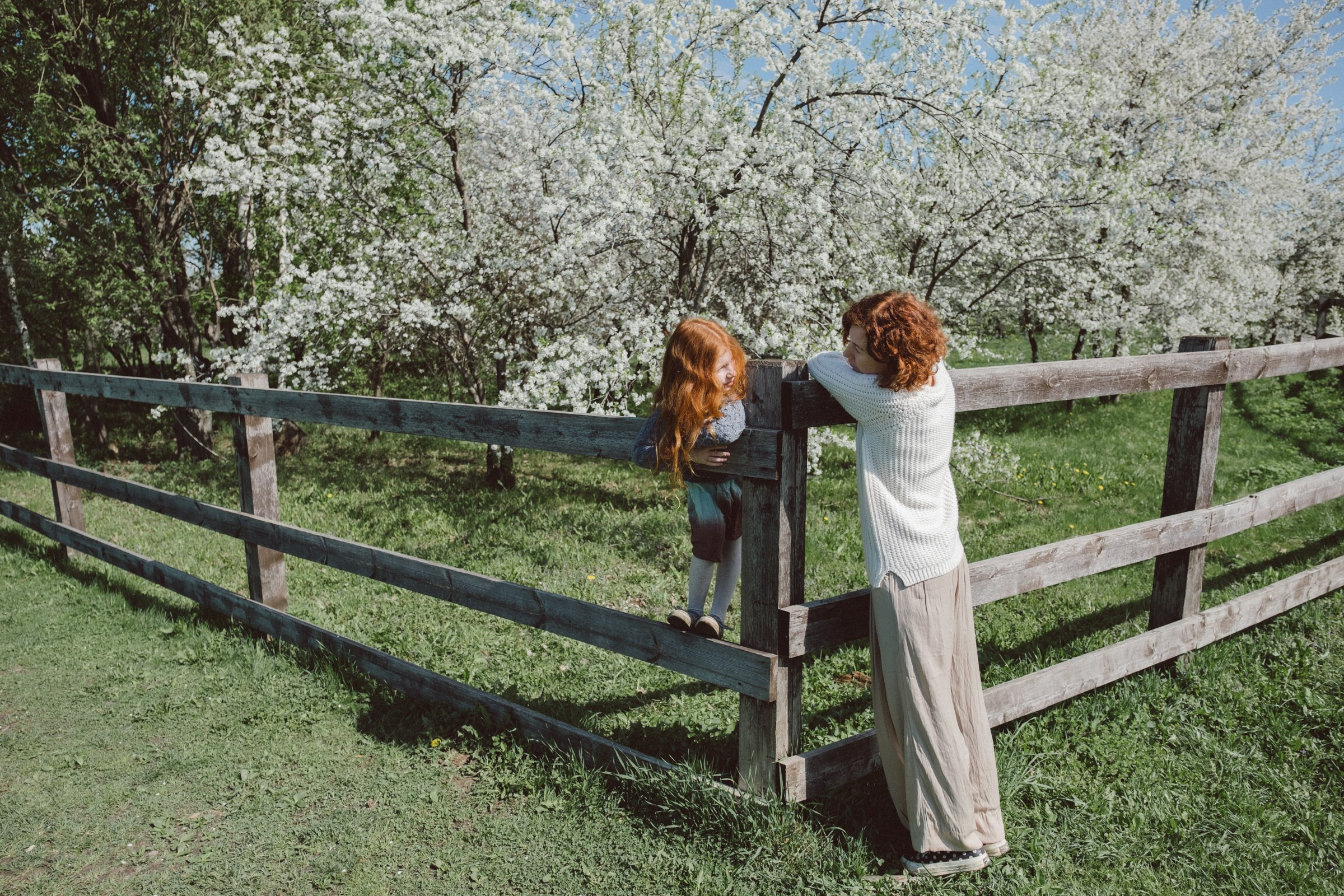 Время года-весна. Свадебные и семейные фотографы в Москве Максим и Оксана Первомай