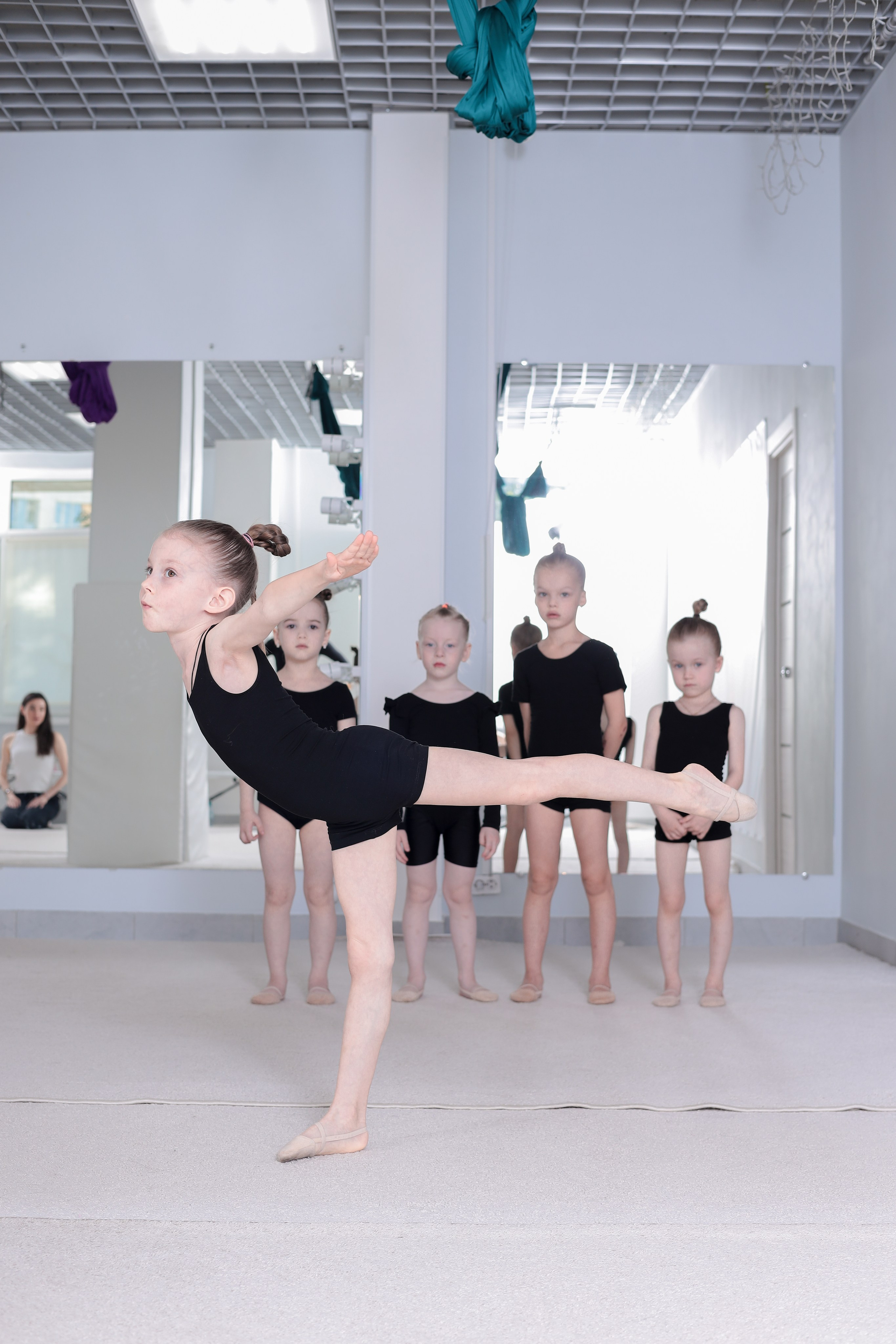 Открытый урок гимнастика. Фотограф Надршина Лилия