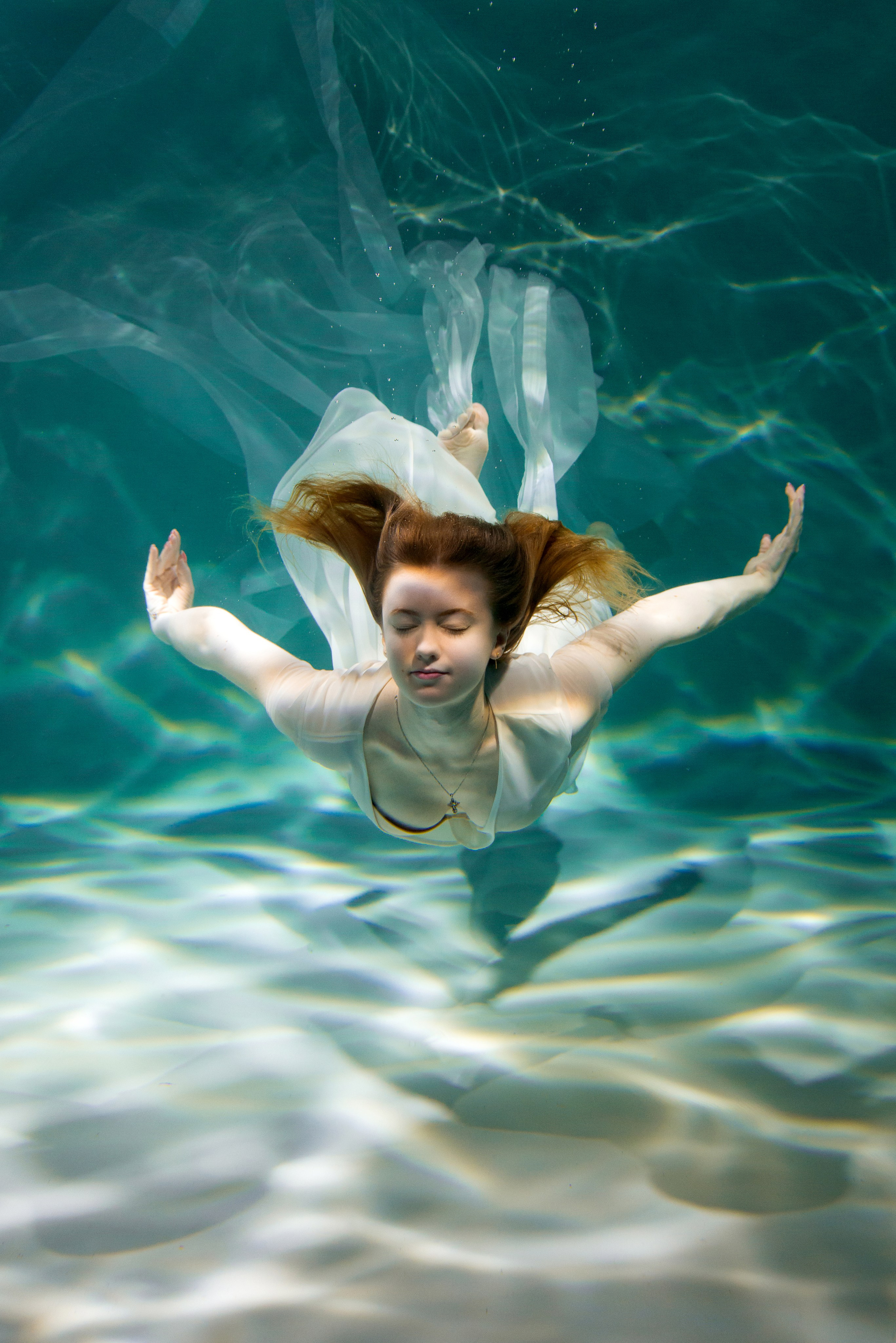 Под водой. Фотограф и дизайнер в Москве Екатерина Лобачева
