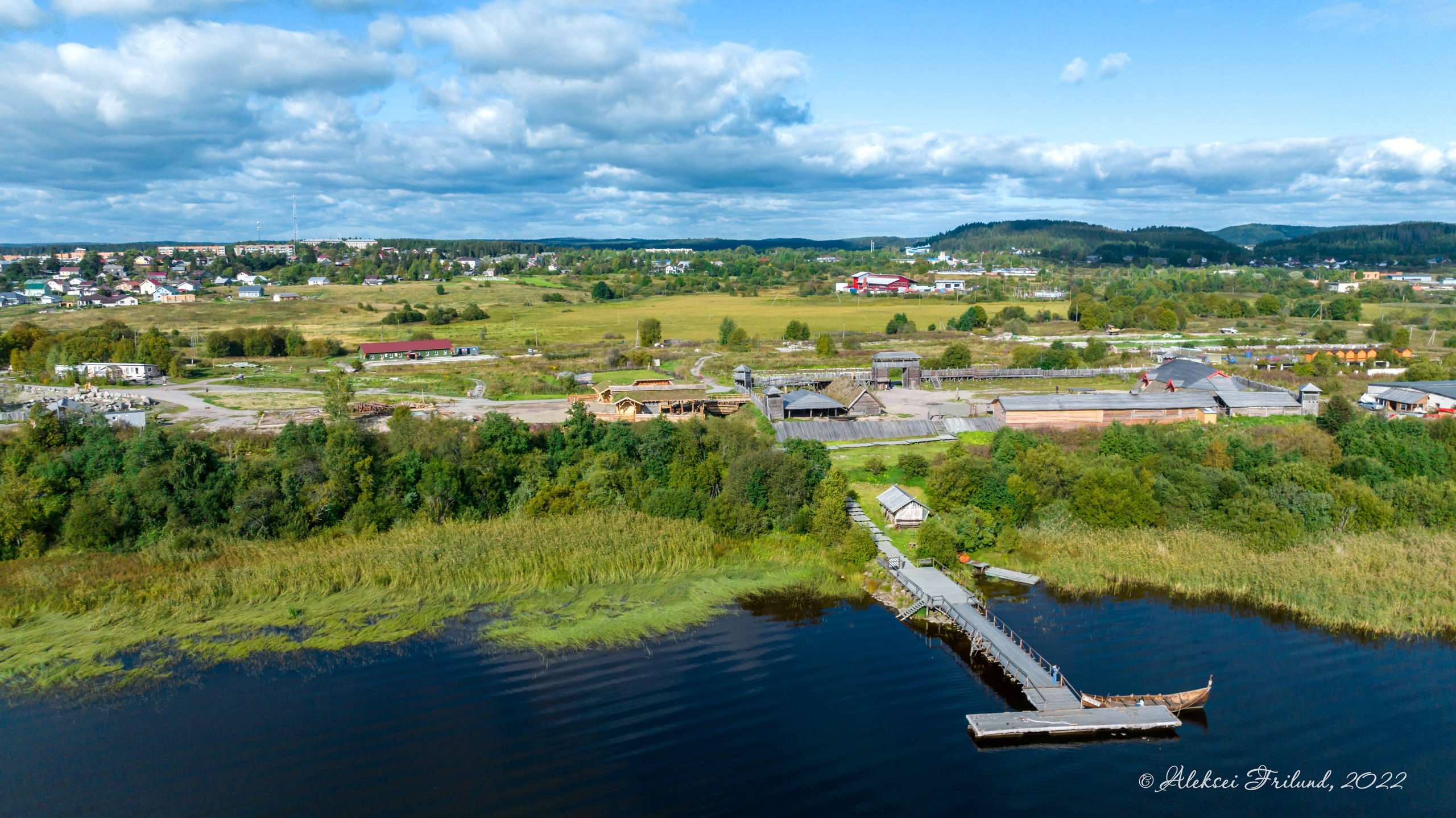 Исторический парк Бастiонъ. Аэросъемка. Фото и Видео в Карелии. Алексей Фрилунд