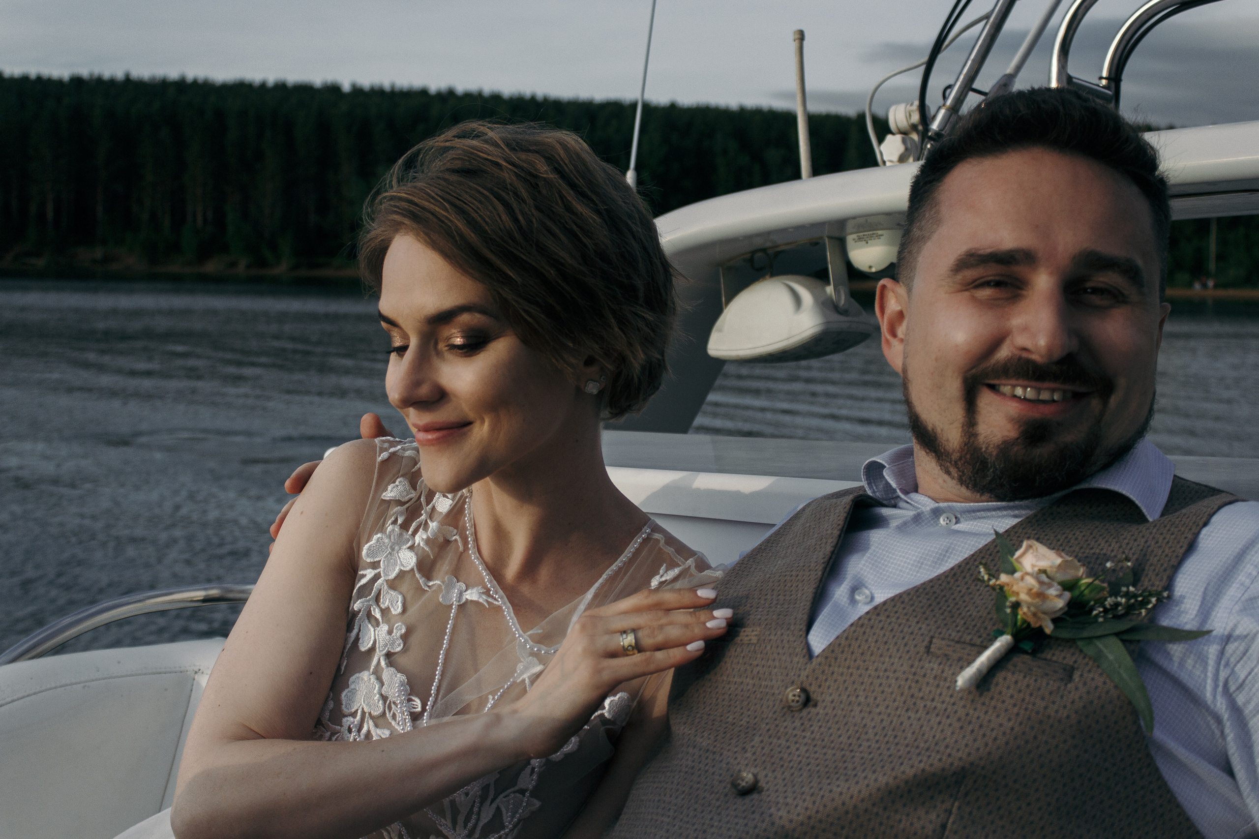 Свадьба на яхте. Фотограф Суботица и Нови Сад