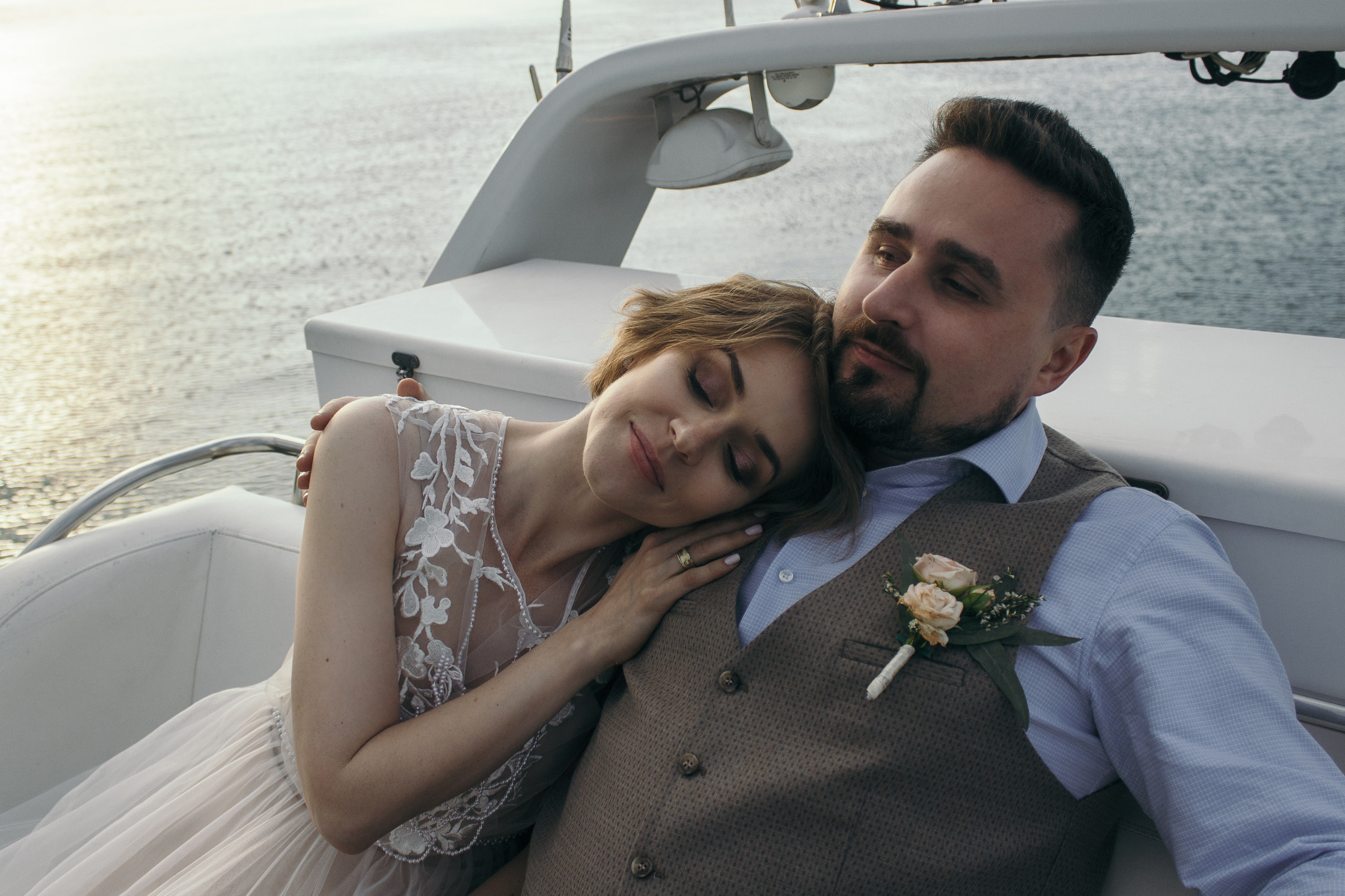 Свадьба на яхте. Фотограф Суботица и Нови Сад
